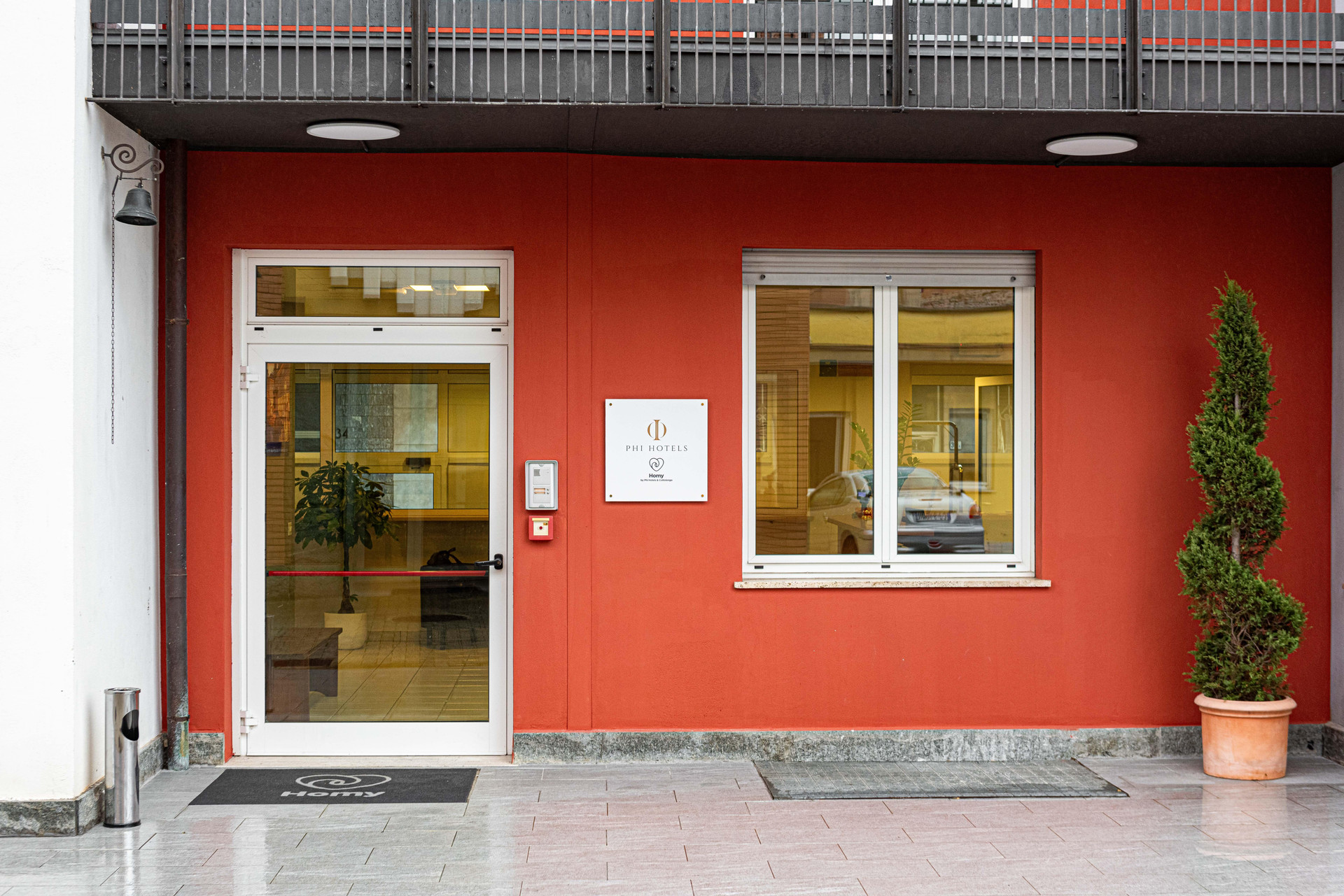 Vista Lobby Phi Hotel Homy Druento