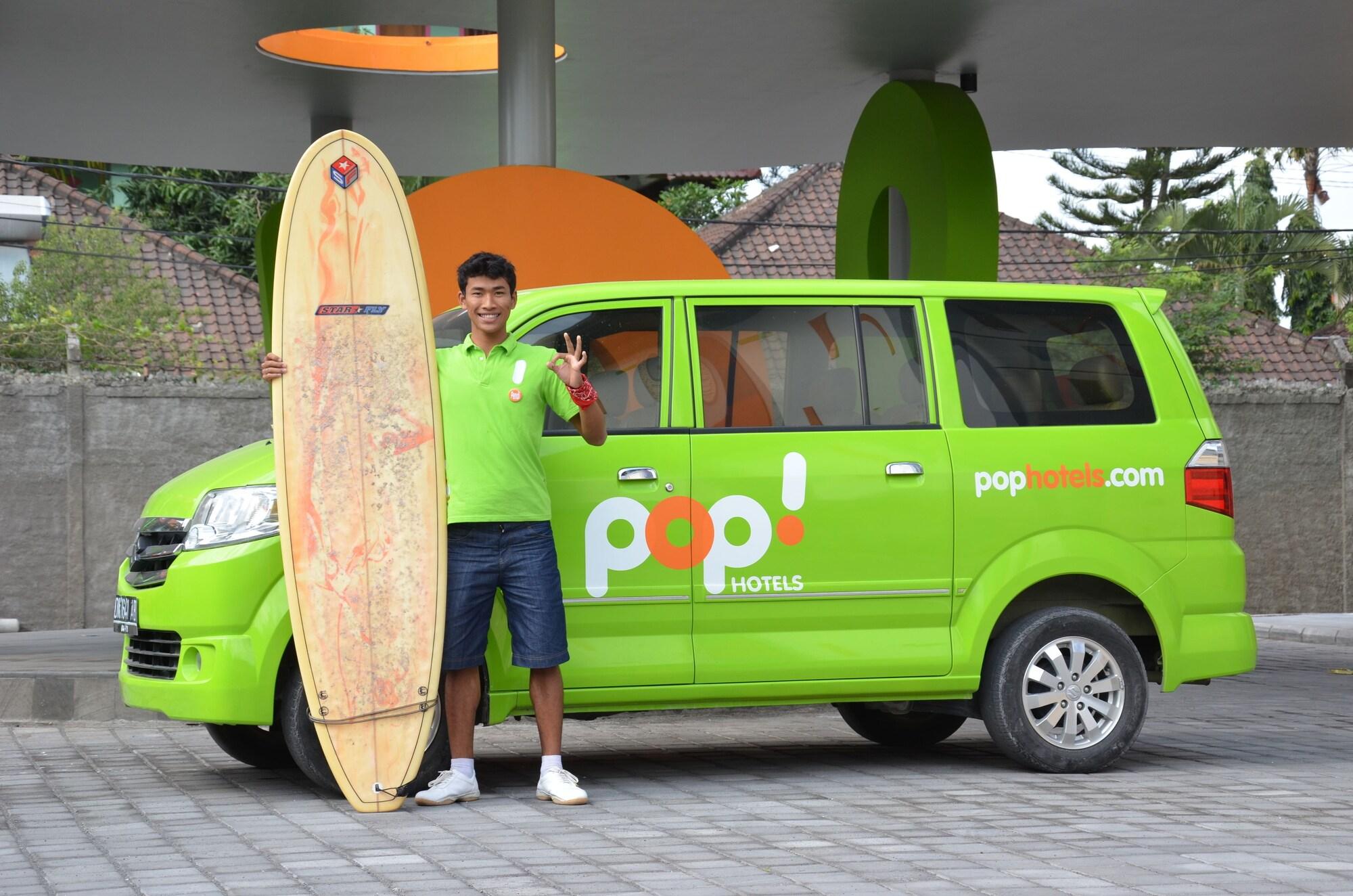 Vista Exterior POP! Hotel Kuta Beach Bali