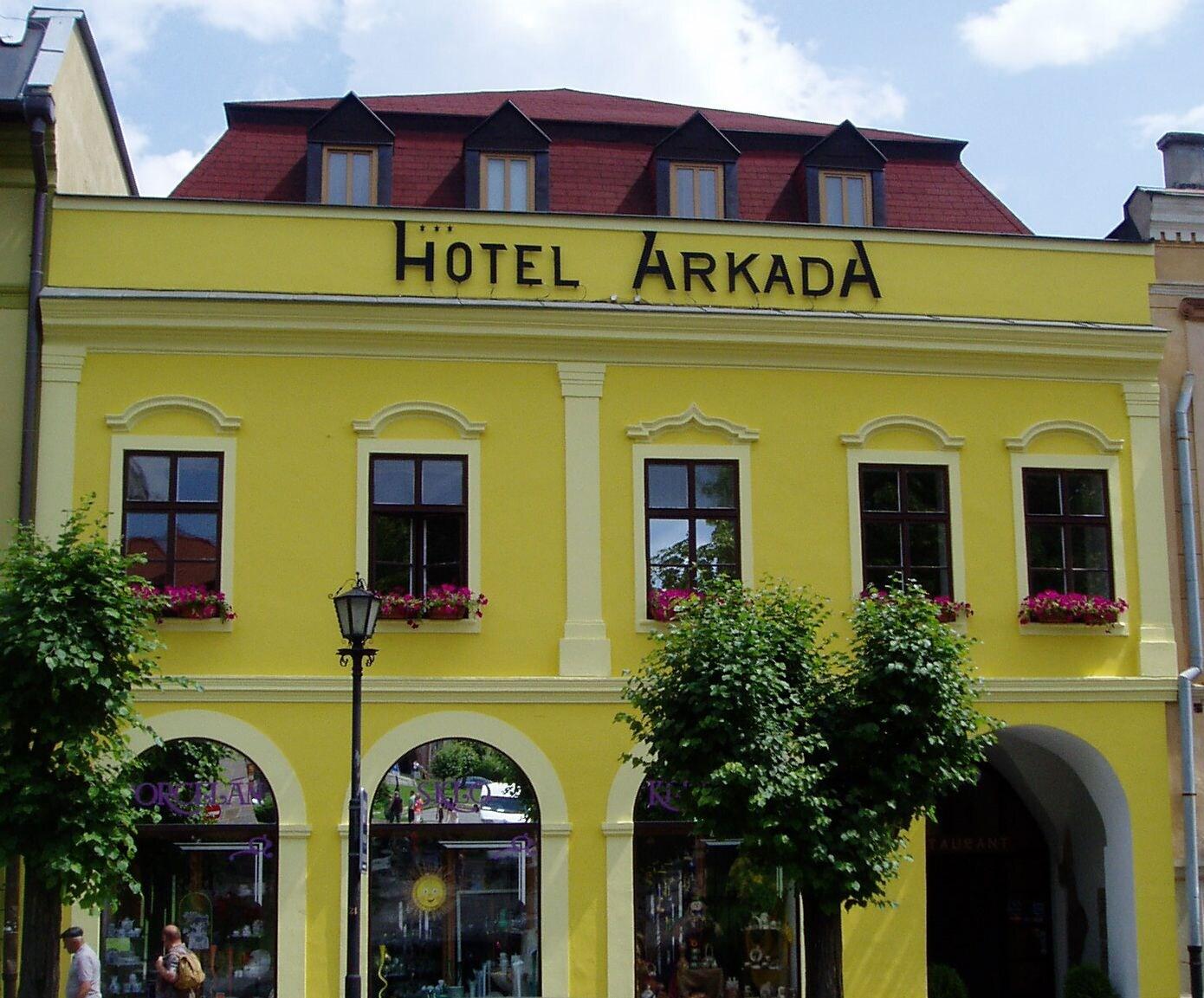 Vista Exterior Arkada Hotel
