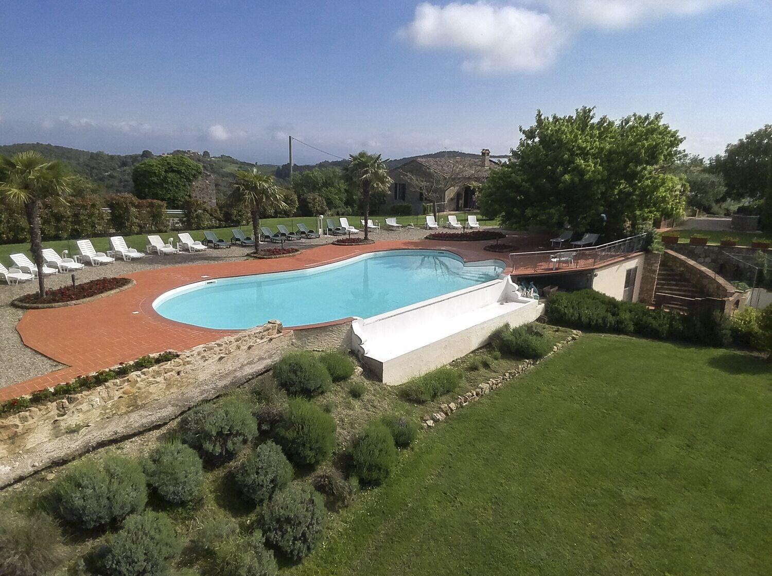 Vista Exterior Agriturismo La Palazzina