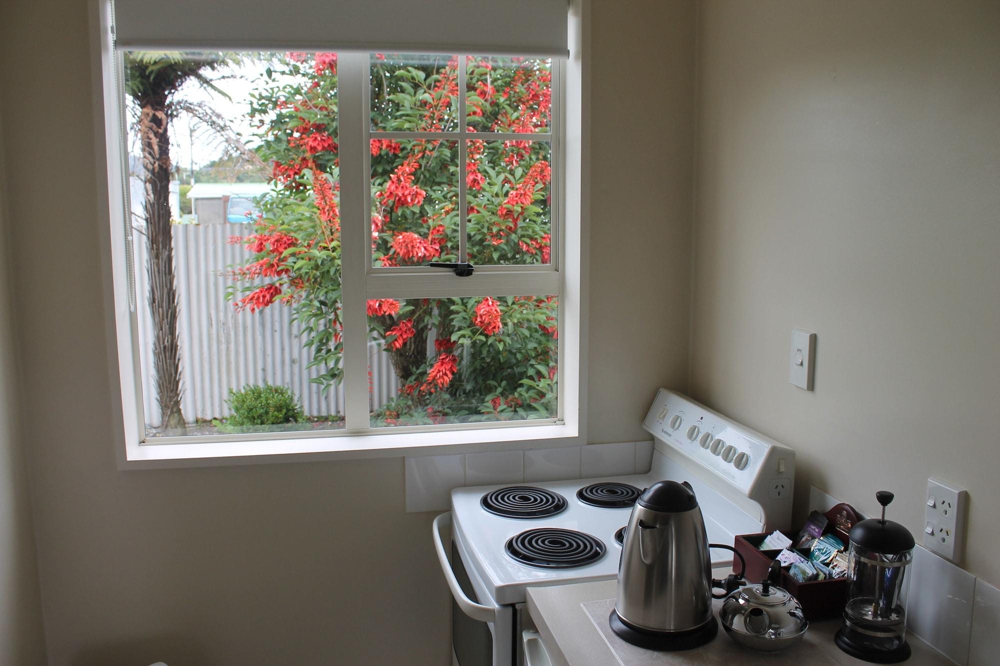 Equipamiento de Habitación Alpine Rose Greymouth Motel