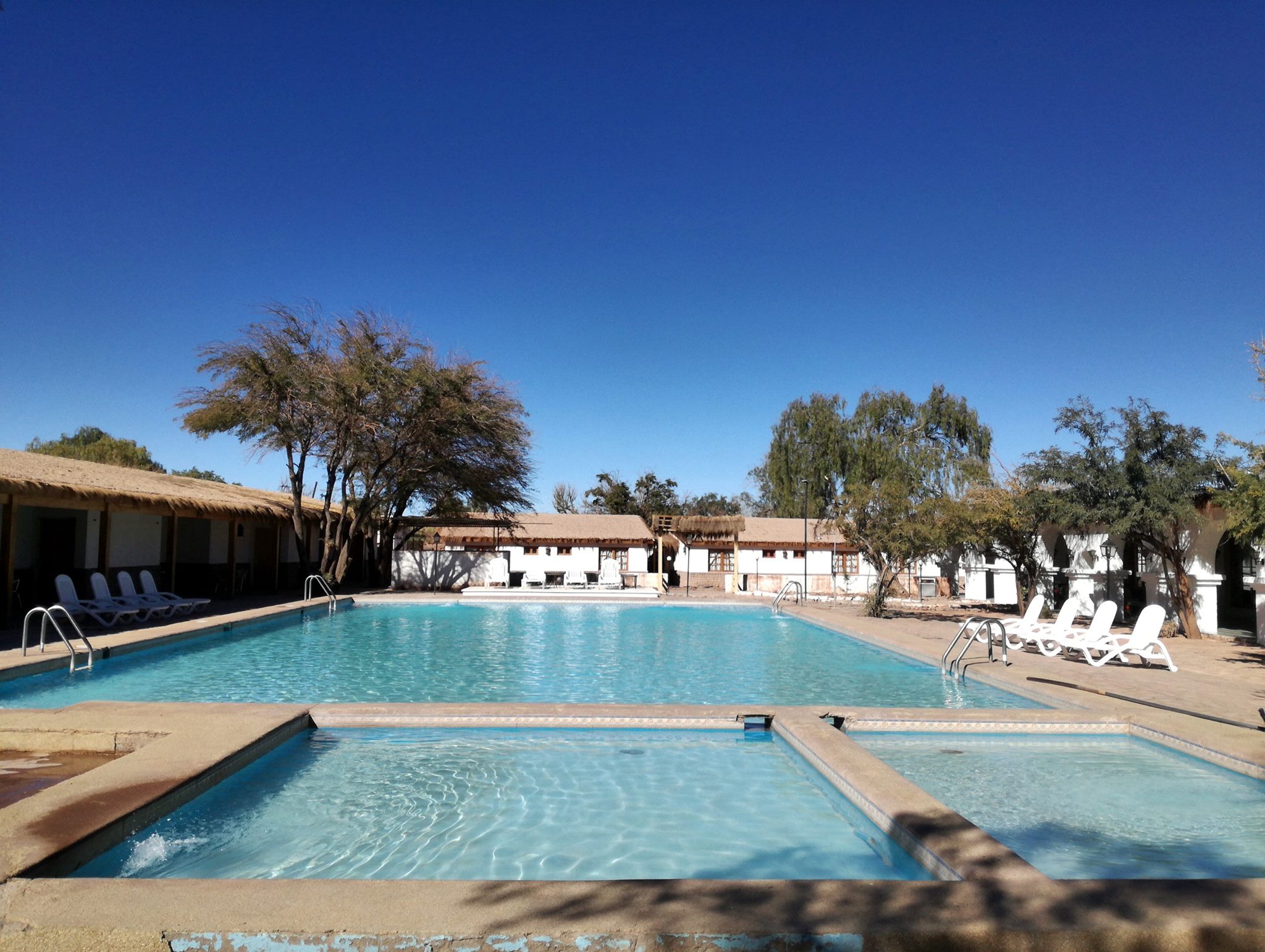 Vista Piscina Diego de Almagro San Pedro de Atacama