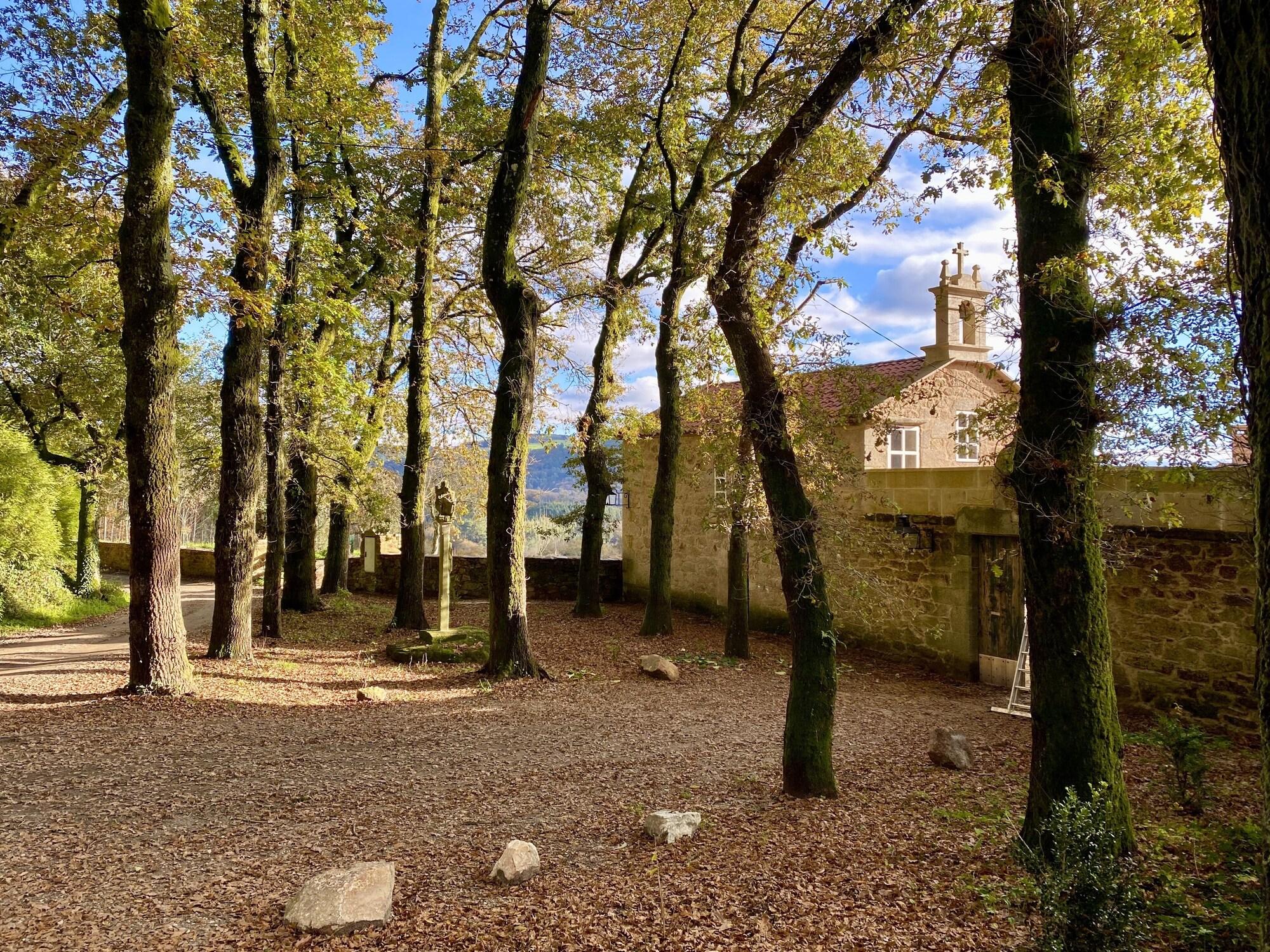 Vista Exterior Hotel Pazo de Bieite