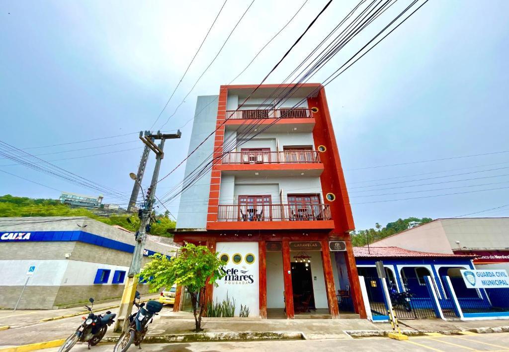 Vista Exterior Pousada Sete Mares