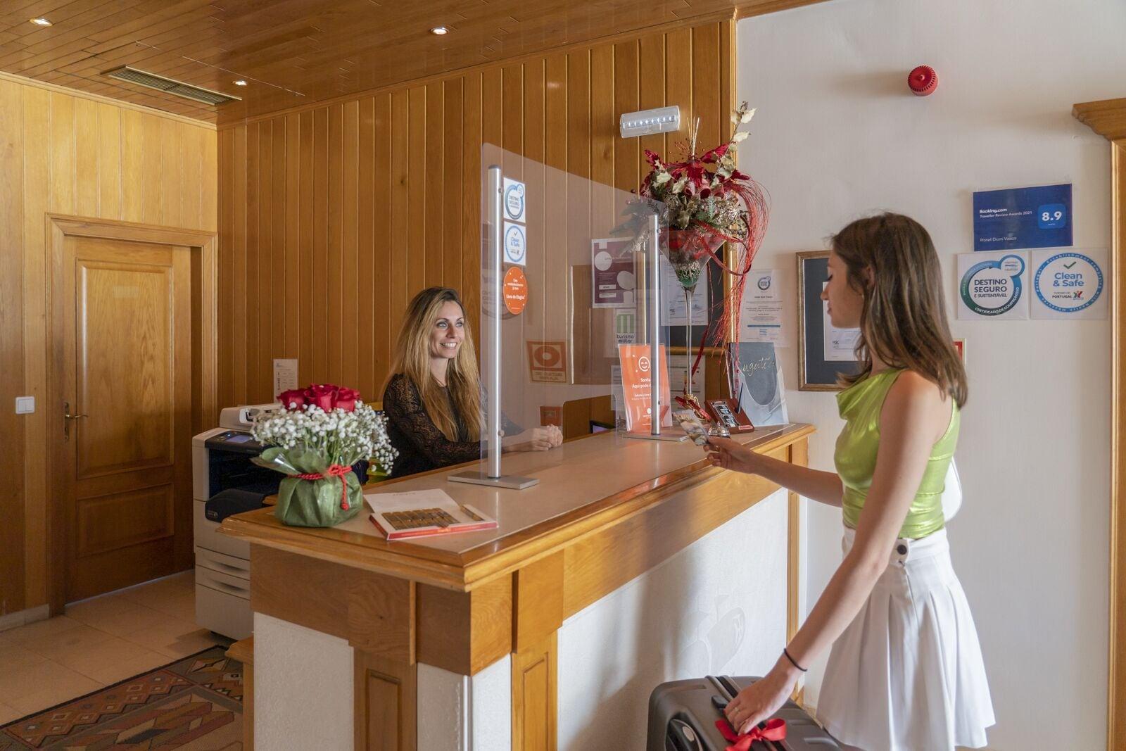 Vista Lobby Hotel Dom Vasco