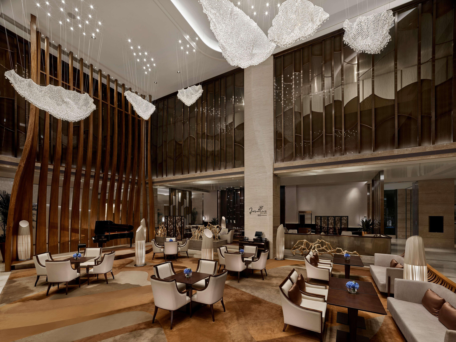 Bar/Salón Crowne Plaza Fuzhou Riverside by IHG