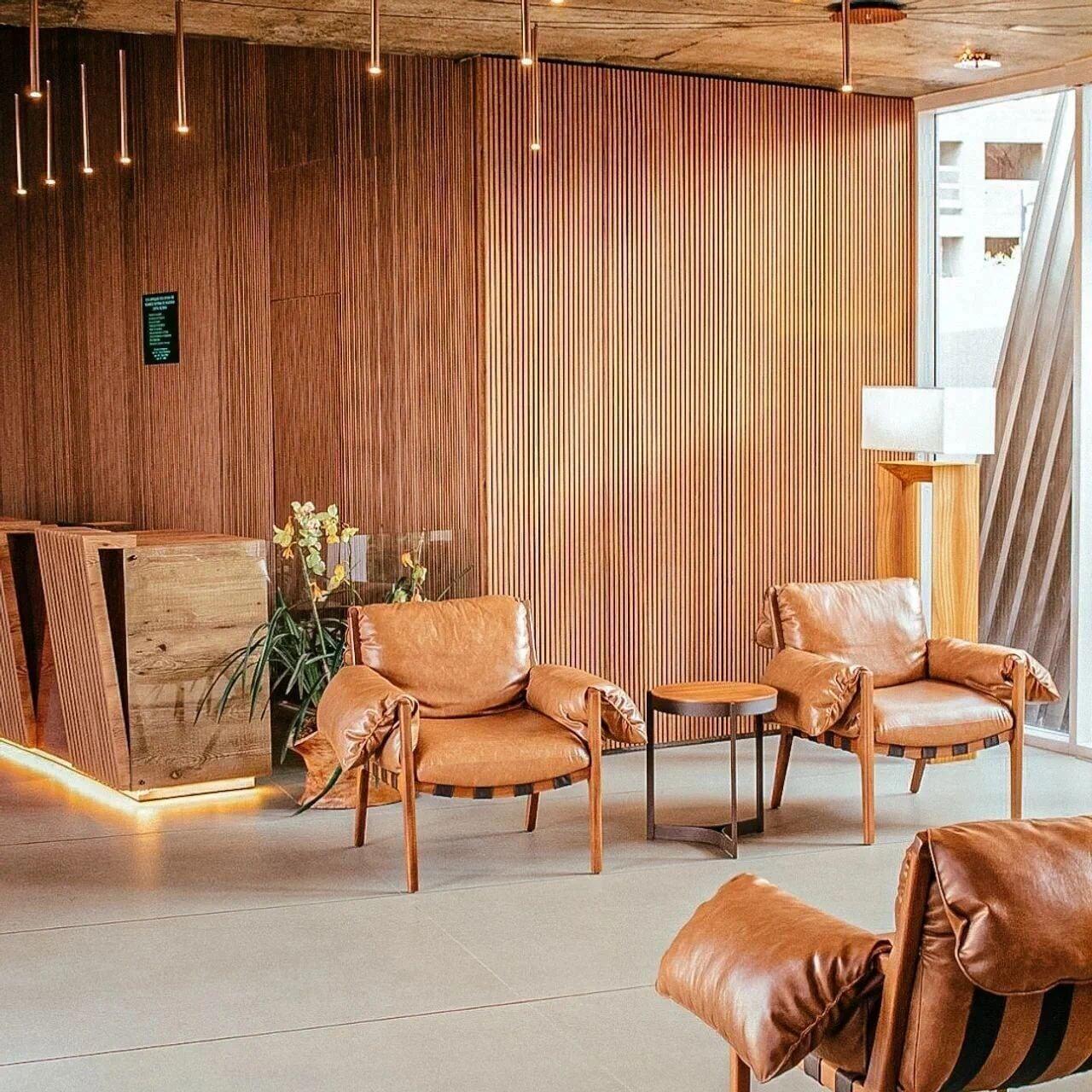 Vista Lobby Evian Thermas Residence