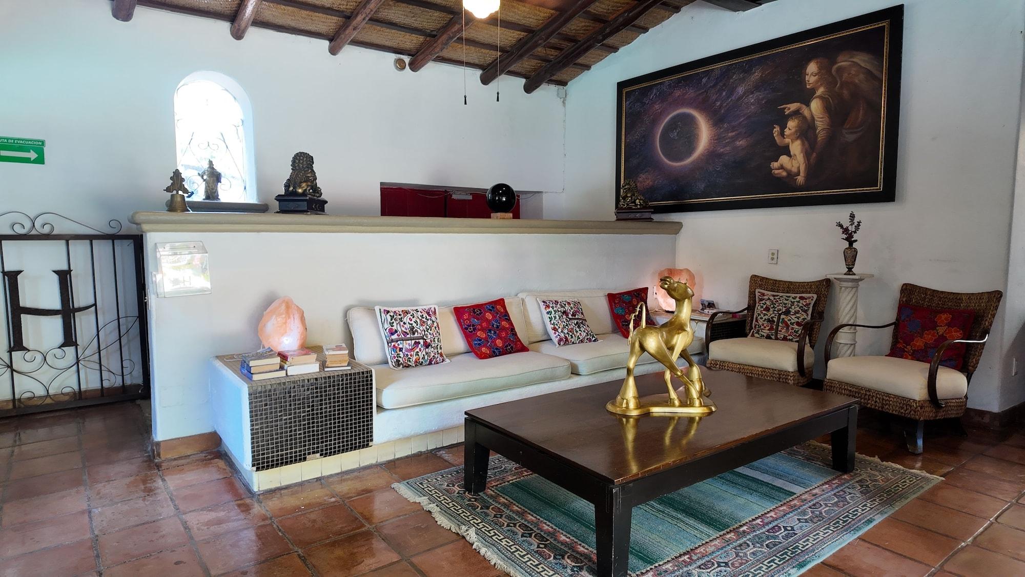 Vista Lobby Hacienda del Lago Boutique Hotel