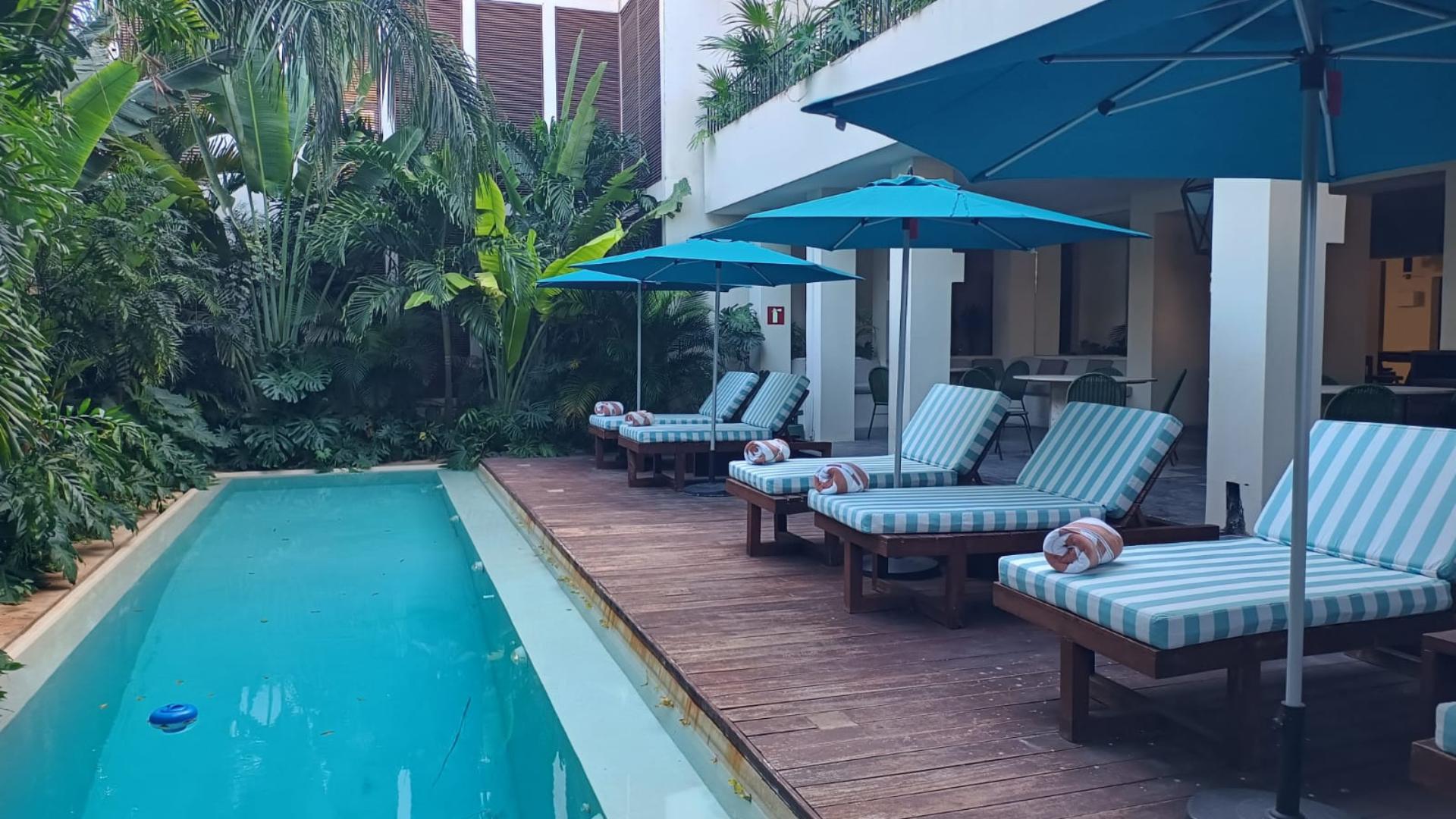 Vista Piscina DownTown Tulum Hotel