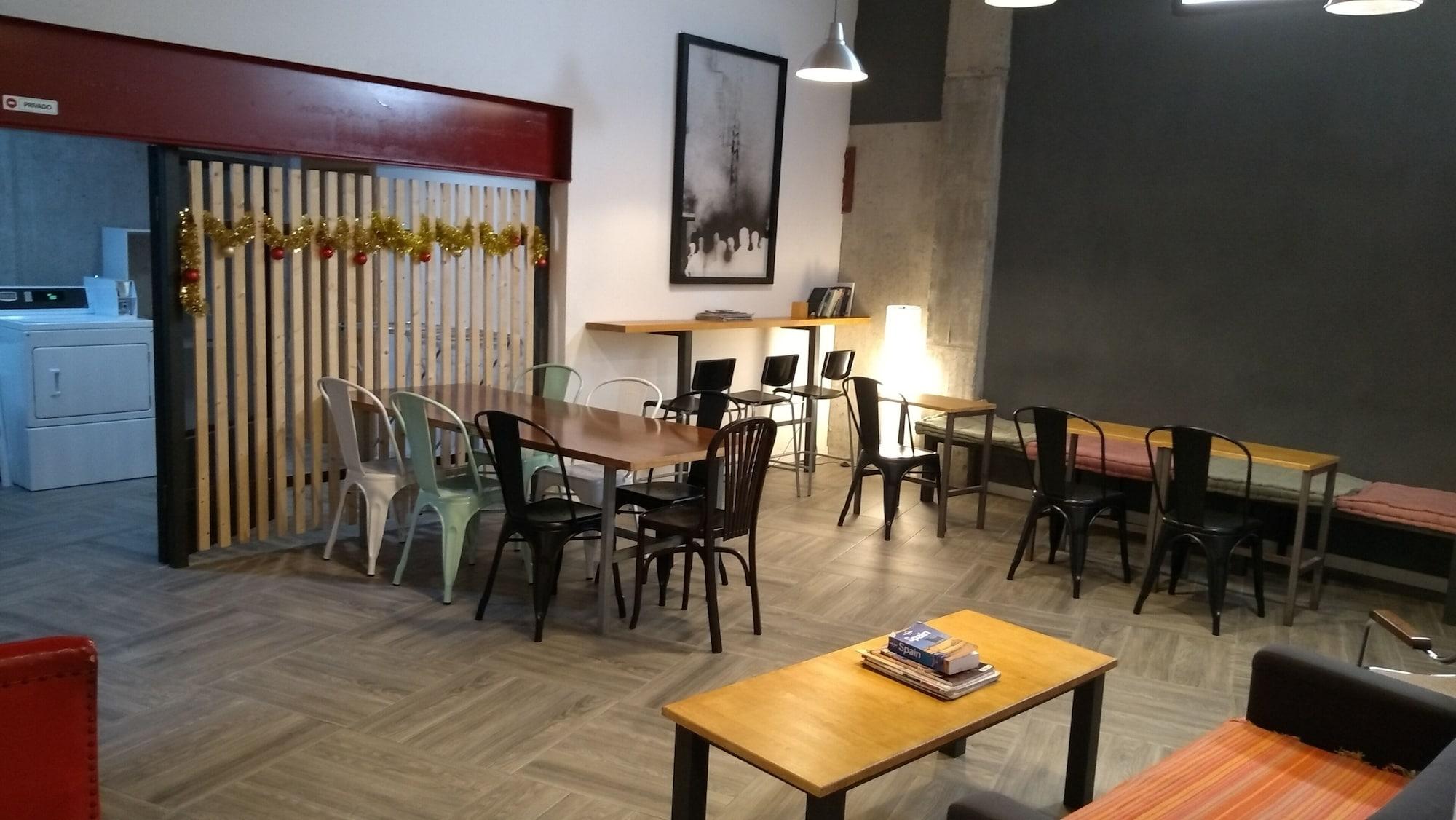 Vista Lobby The Market Hostel Alicante