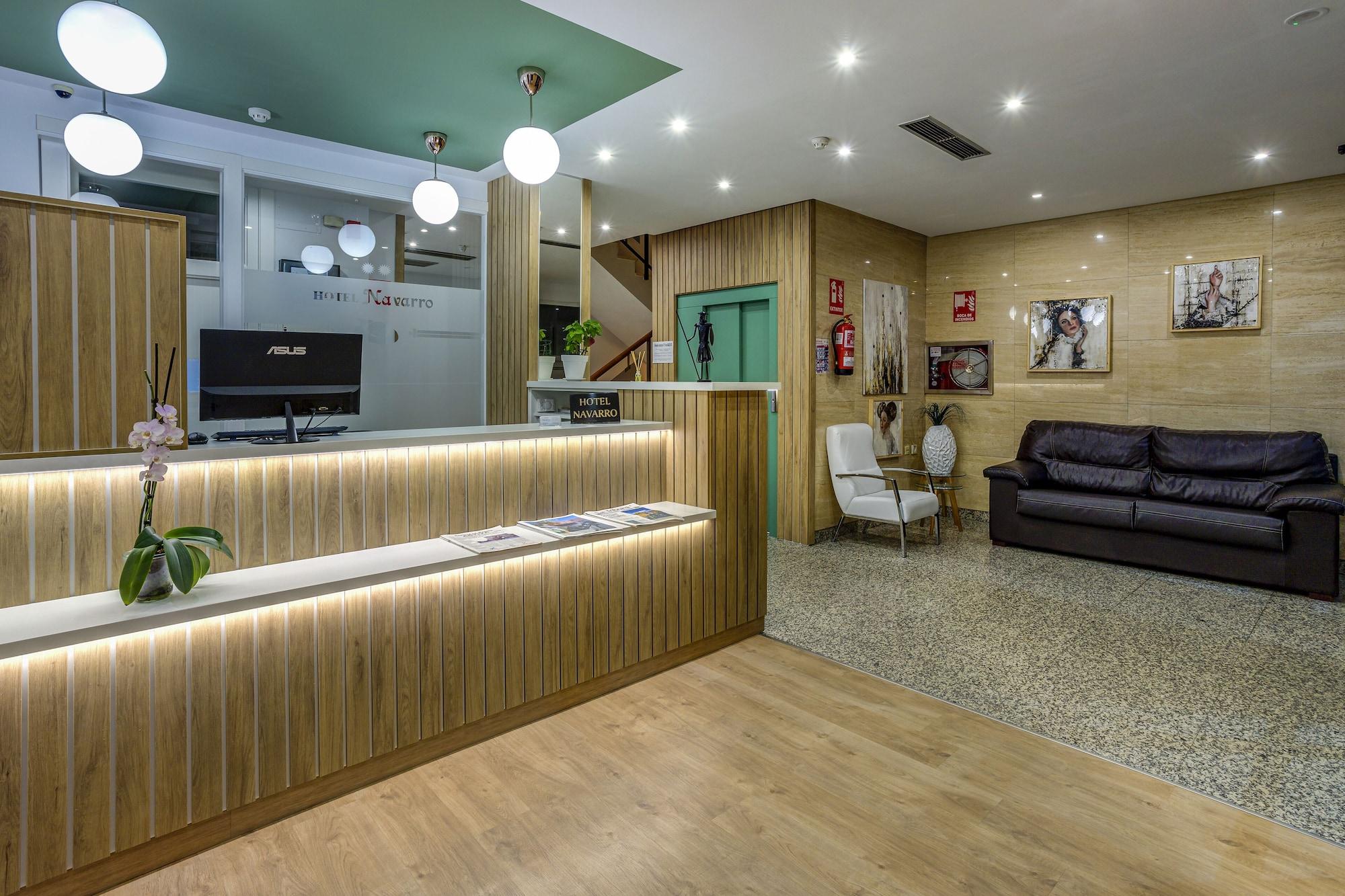 Vista Lobby Hotel Navarro