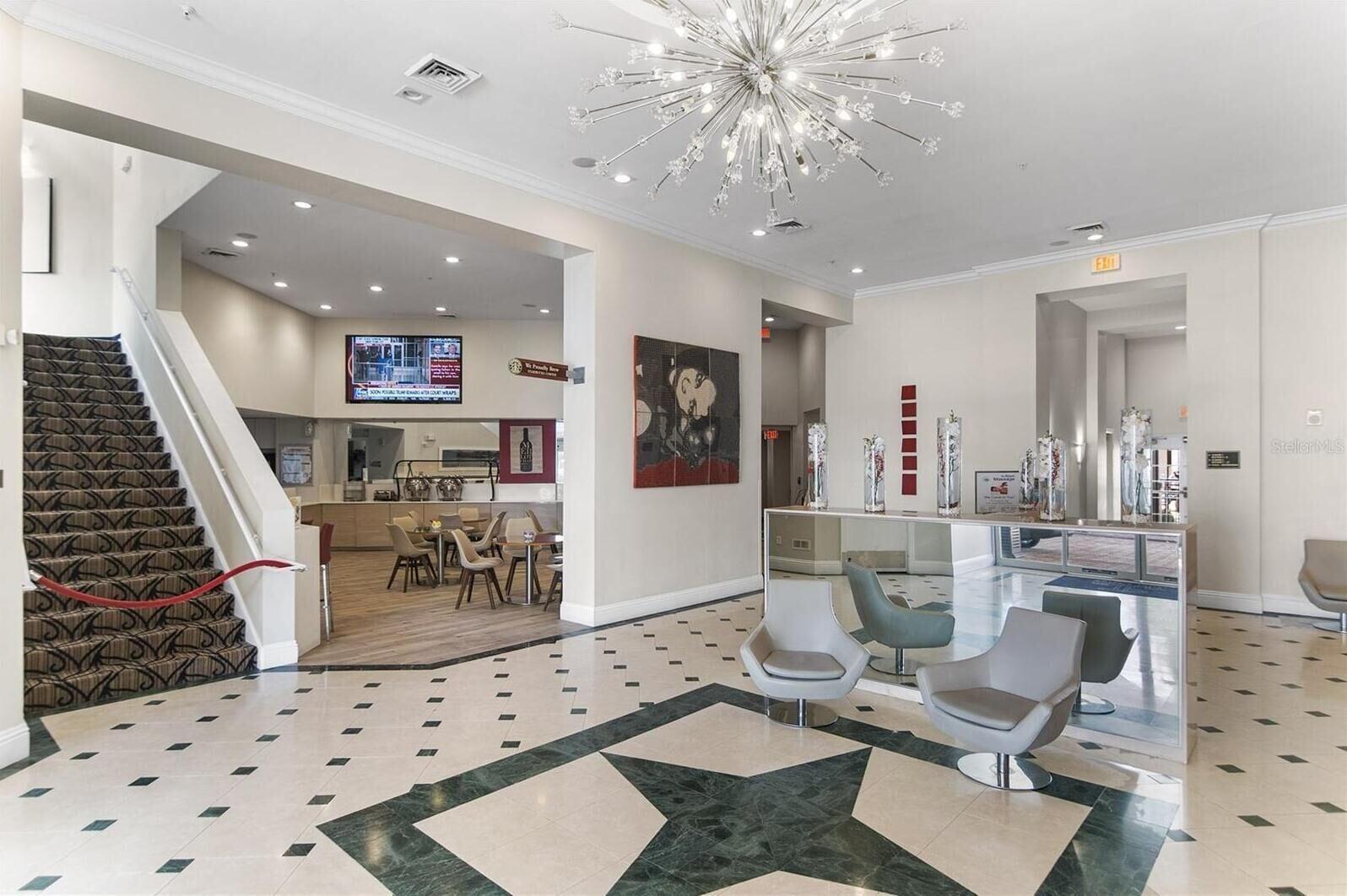 Vista Lobby Premier Resort Condos Near Universal