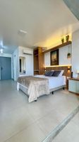 Renta Vacacional - Studio novo de alto padrão na Beira Mar