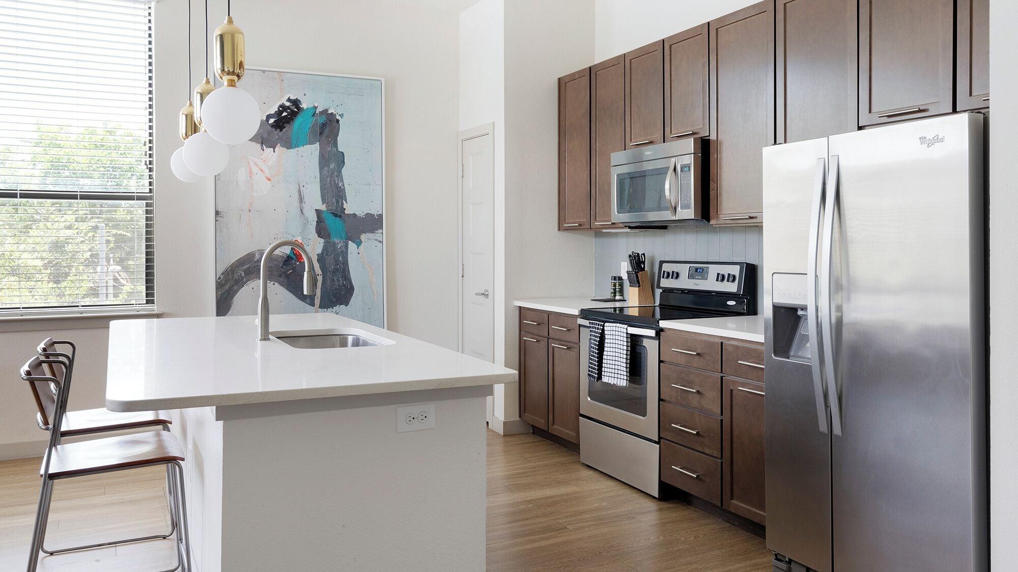 Equipamiento de Habitación Downtown San Antonio Apartments by Landing