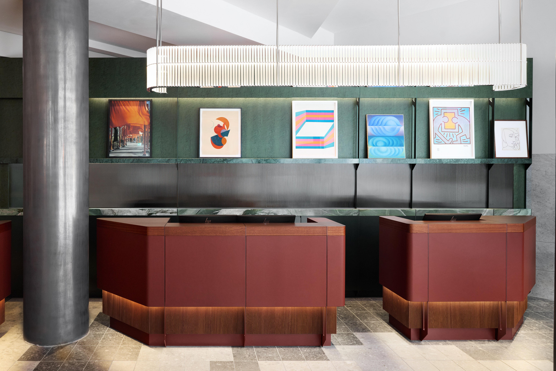 Vista Lobby Kimpton Main Frankfurt