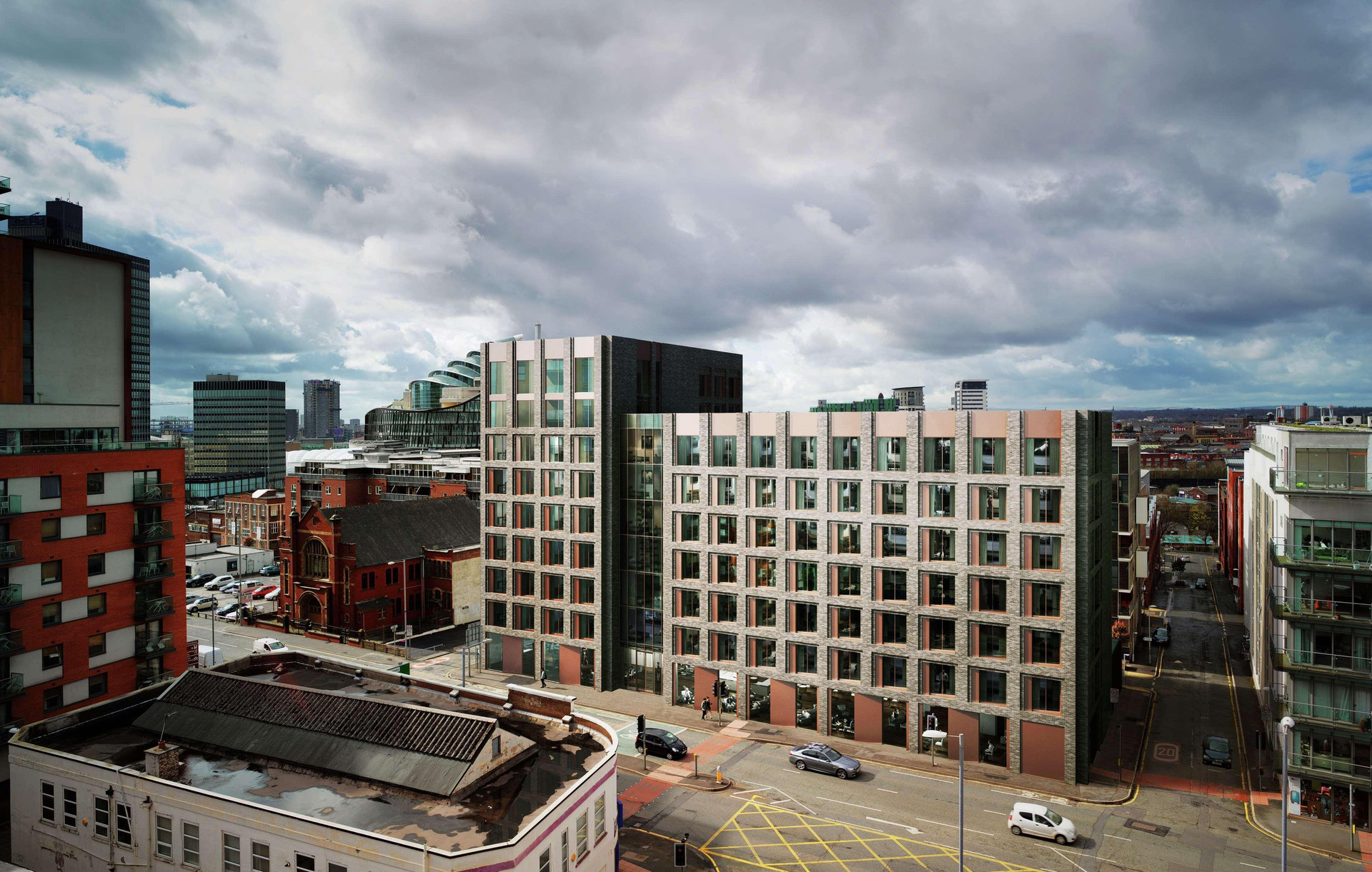 Vista Exterior Hampton by Hilton Manchester Northern Quarter