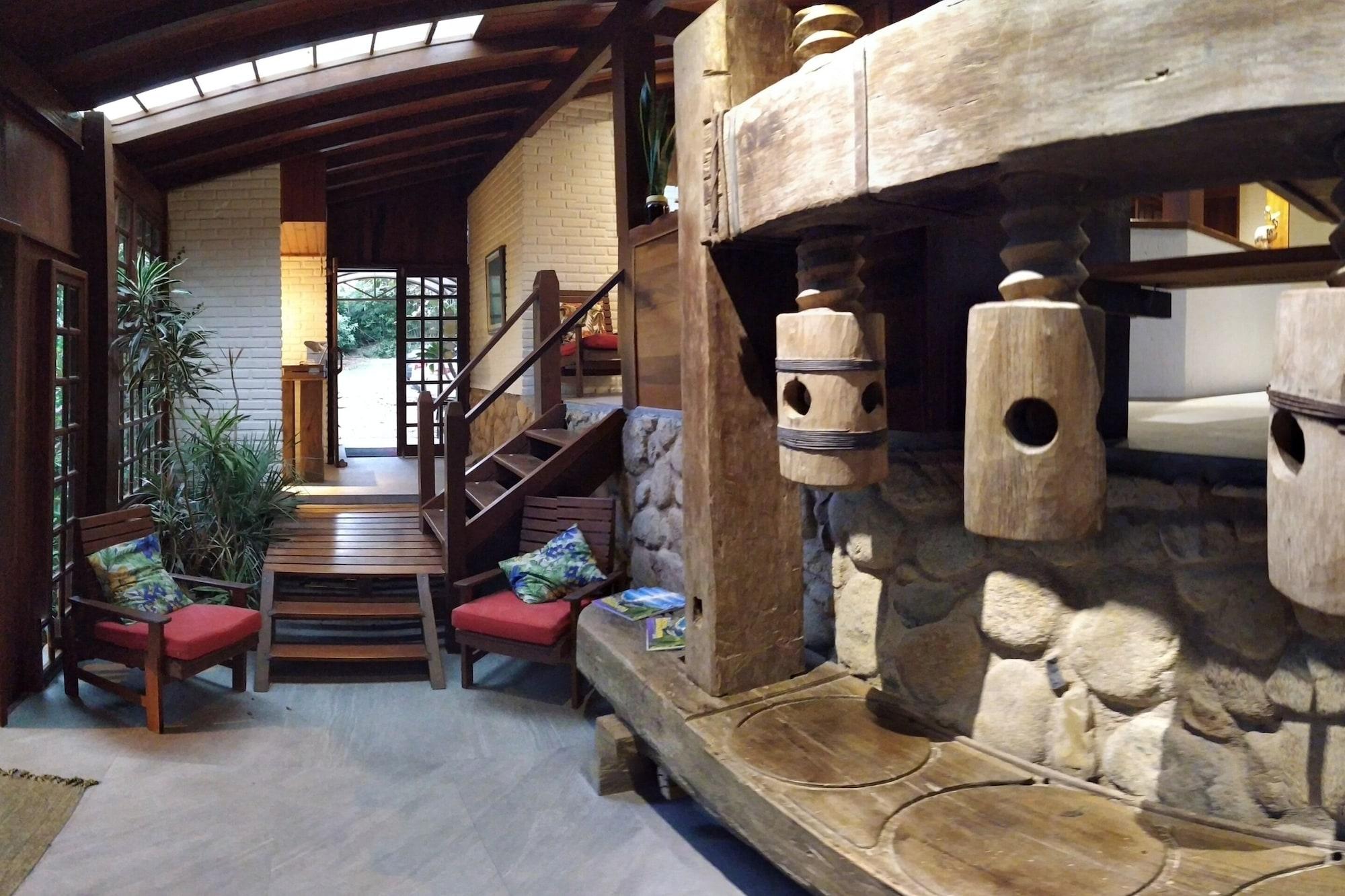 Vista Lobby Pousada Rosa