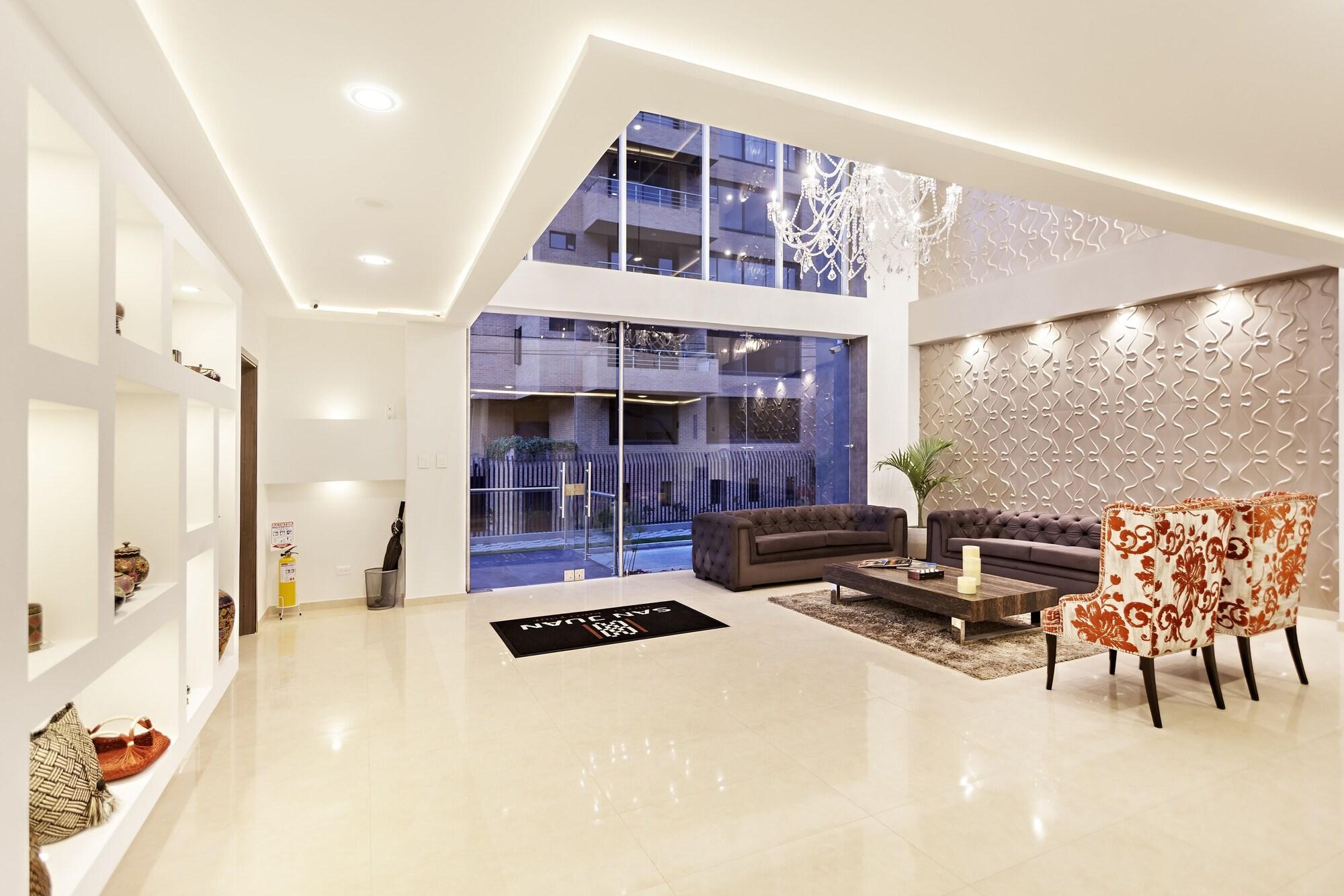 Vista Lobby San Juan Hotel Boutique Pasto