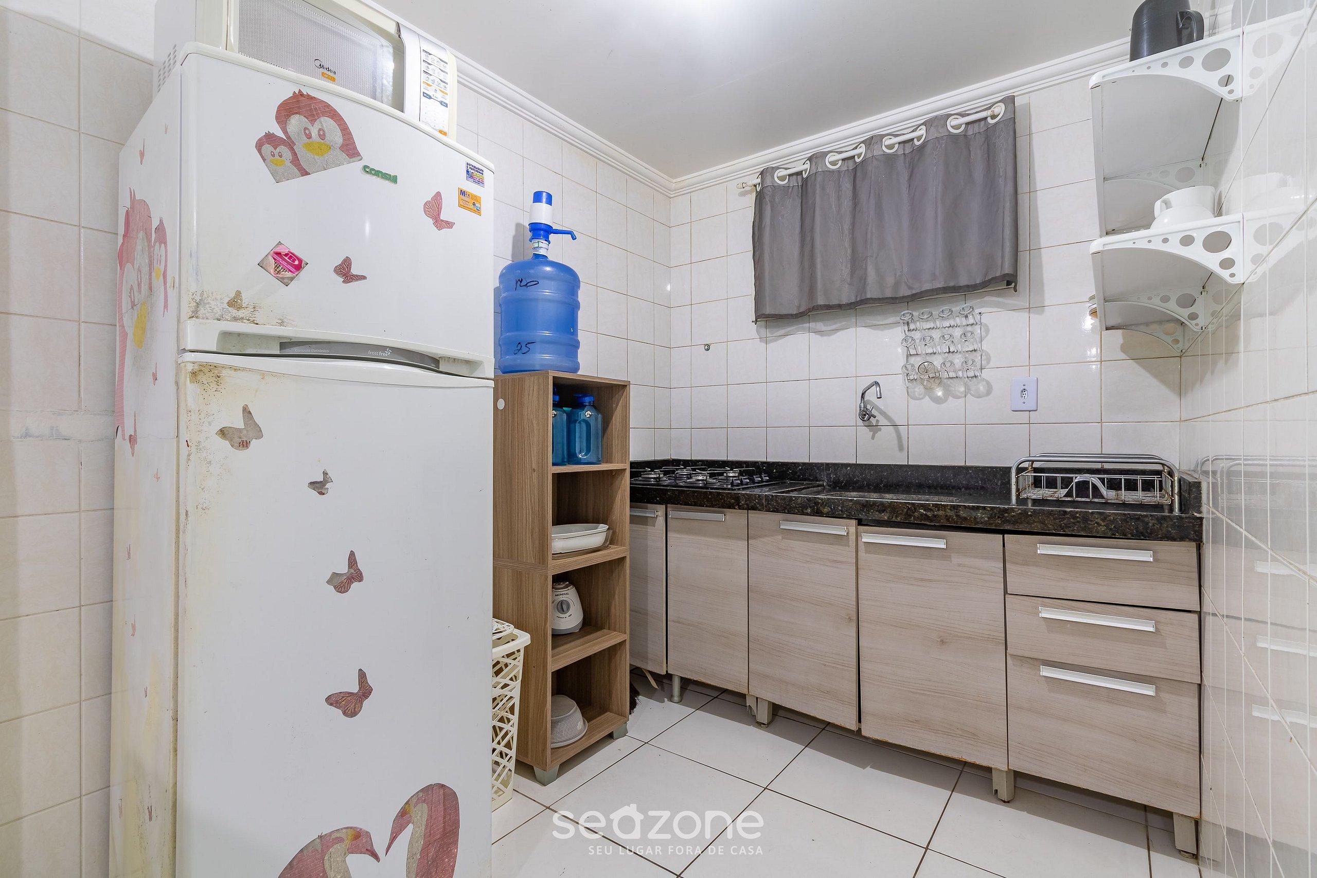 Baño Apto aconchegante prox a Praia de Taperuã TPV511