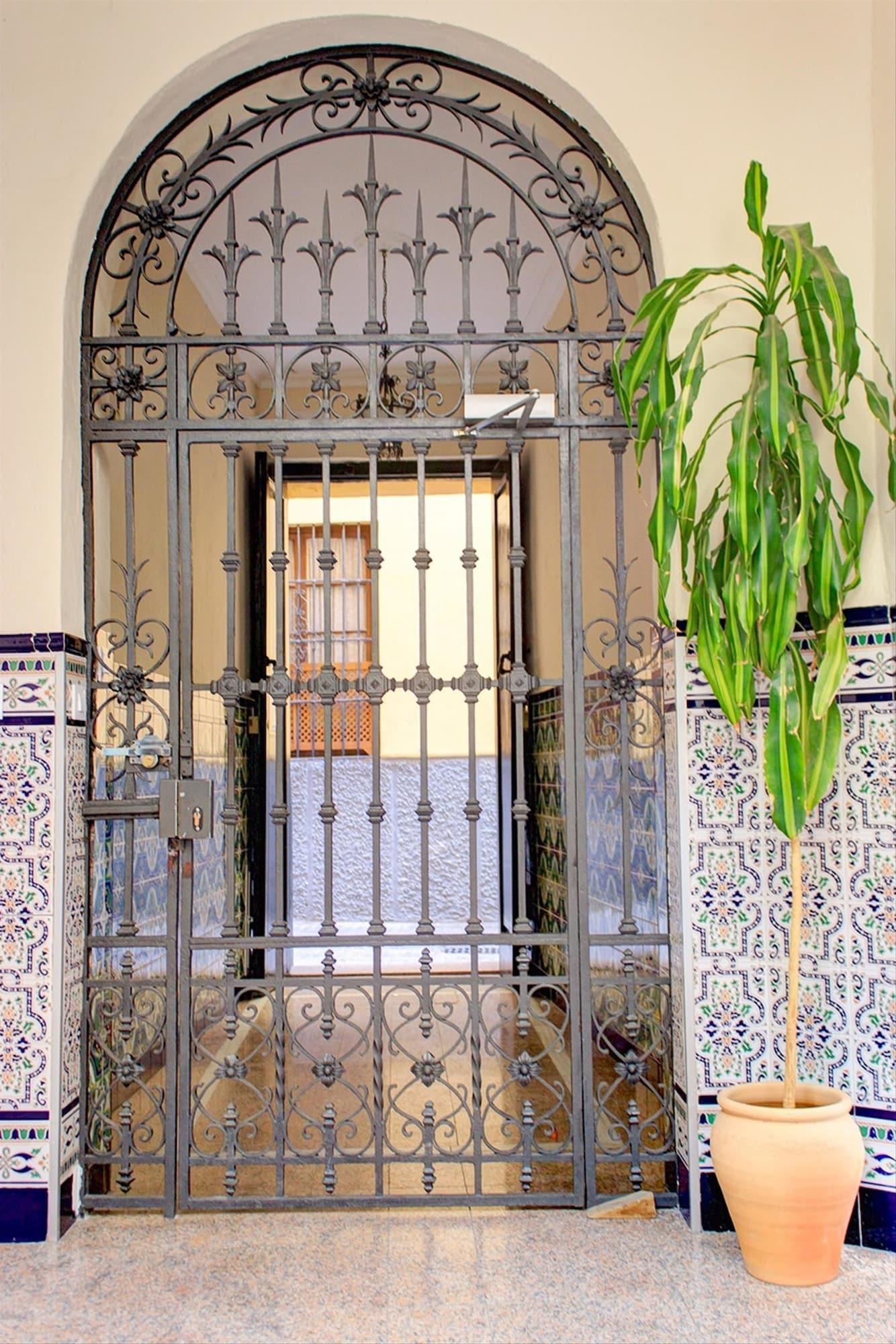 Vista Lobby Pensión Azahar