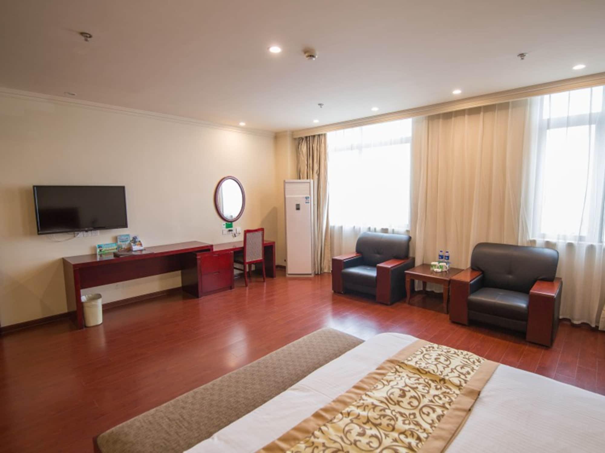 Set de Habitación GreenTree Inn GuangDe County ZhongYang LeCheng Hotel