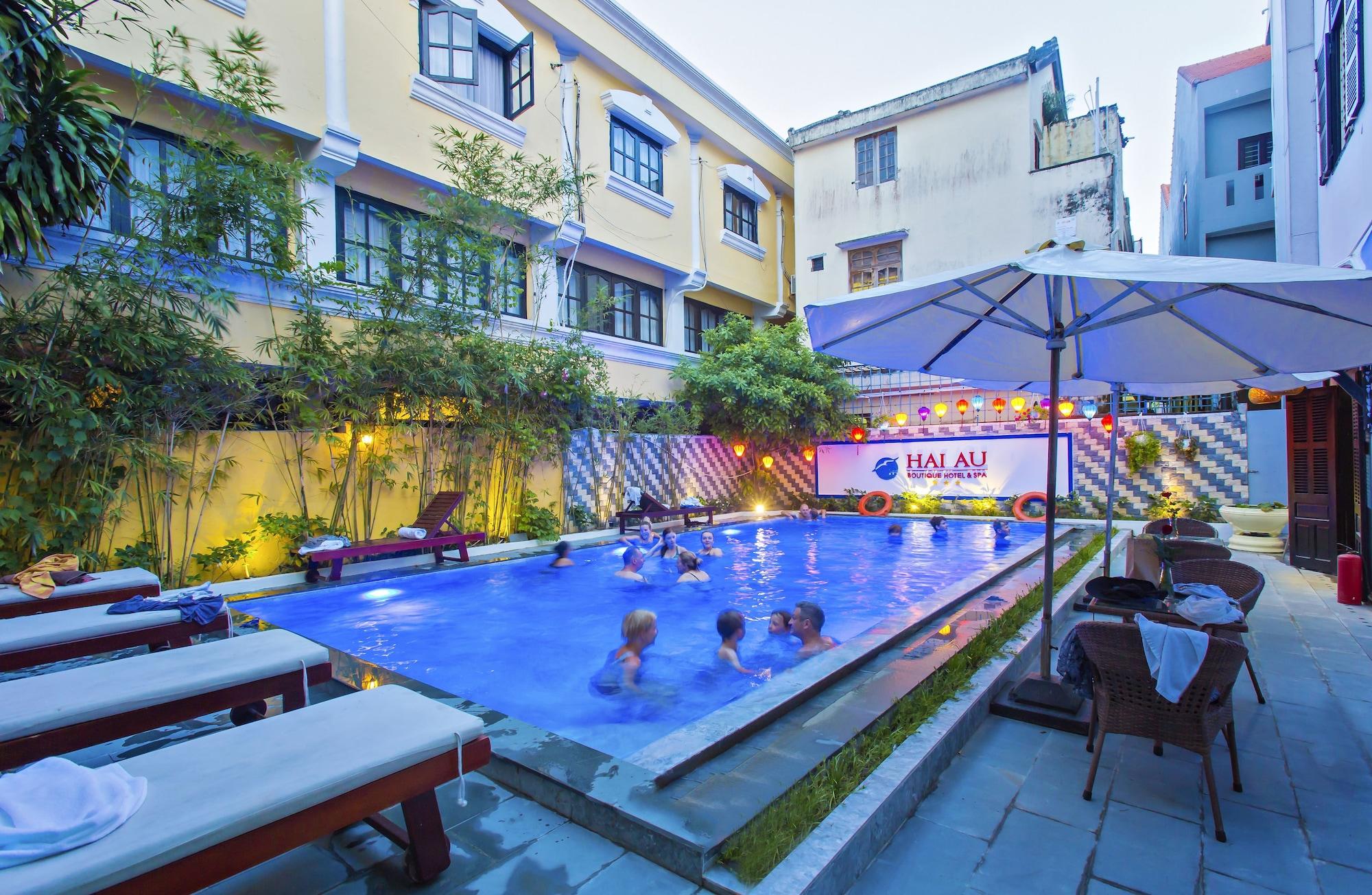 Vista Piscina Hai Au Boutique Hotel & Spa