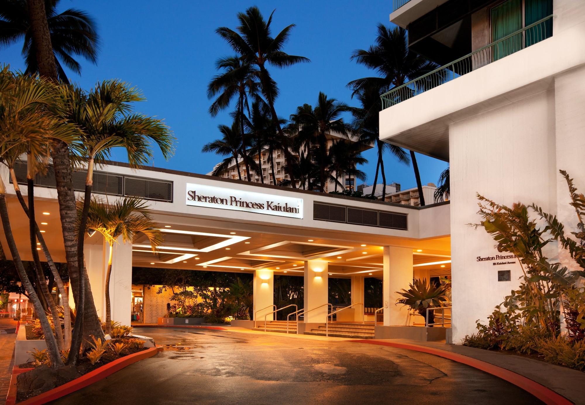 Vista Exterior Sheraton Princess Kaiulani Waikiki Beach