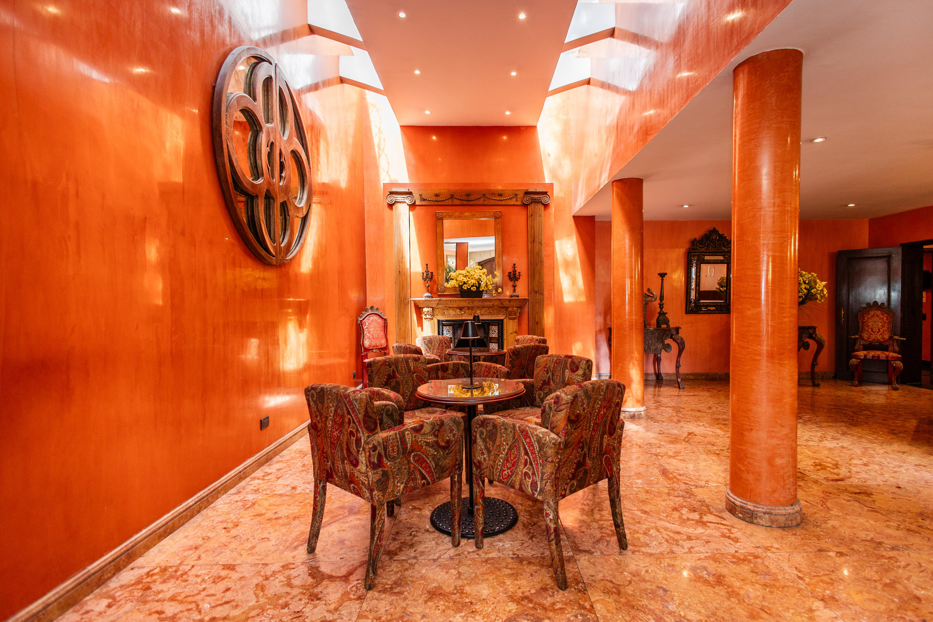 Vista Lobby Hotel Portón de la Cabrera