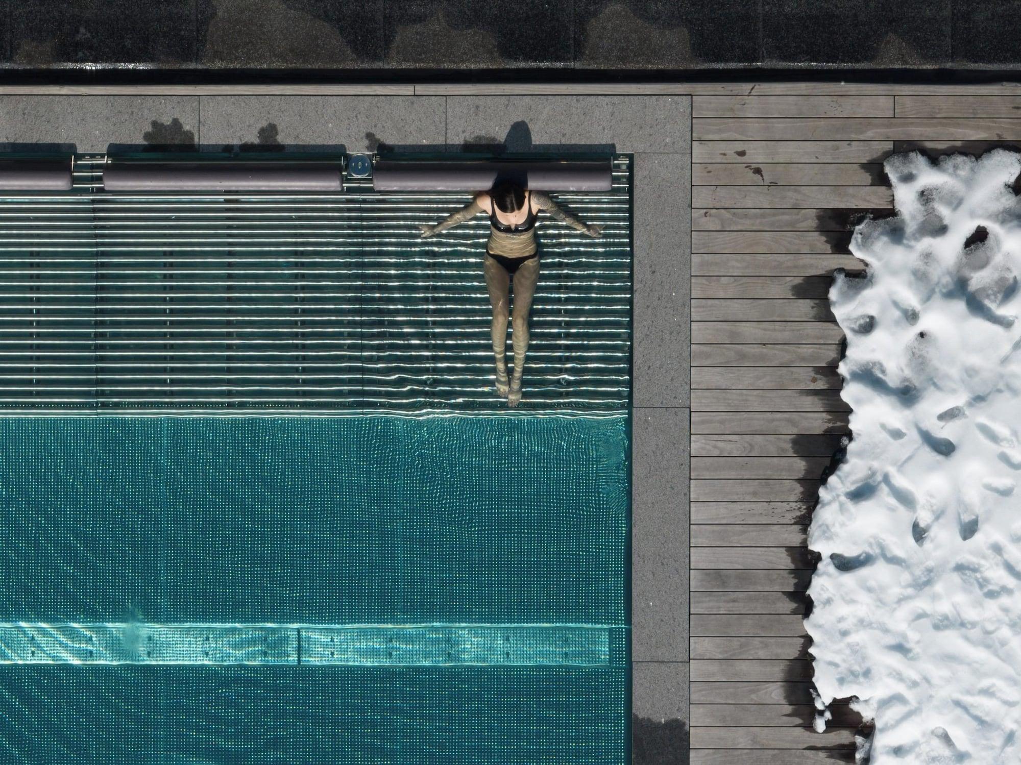 Vista Piscina Hotel Krallerhof