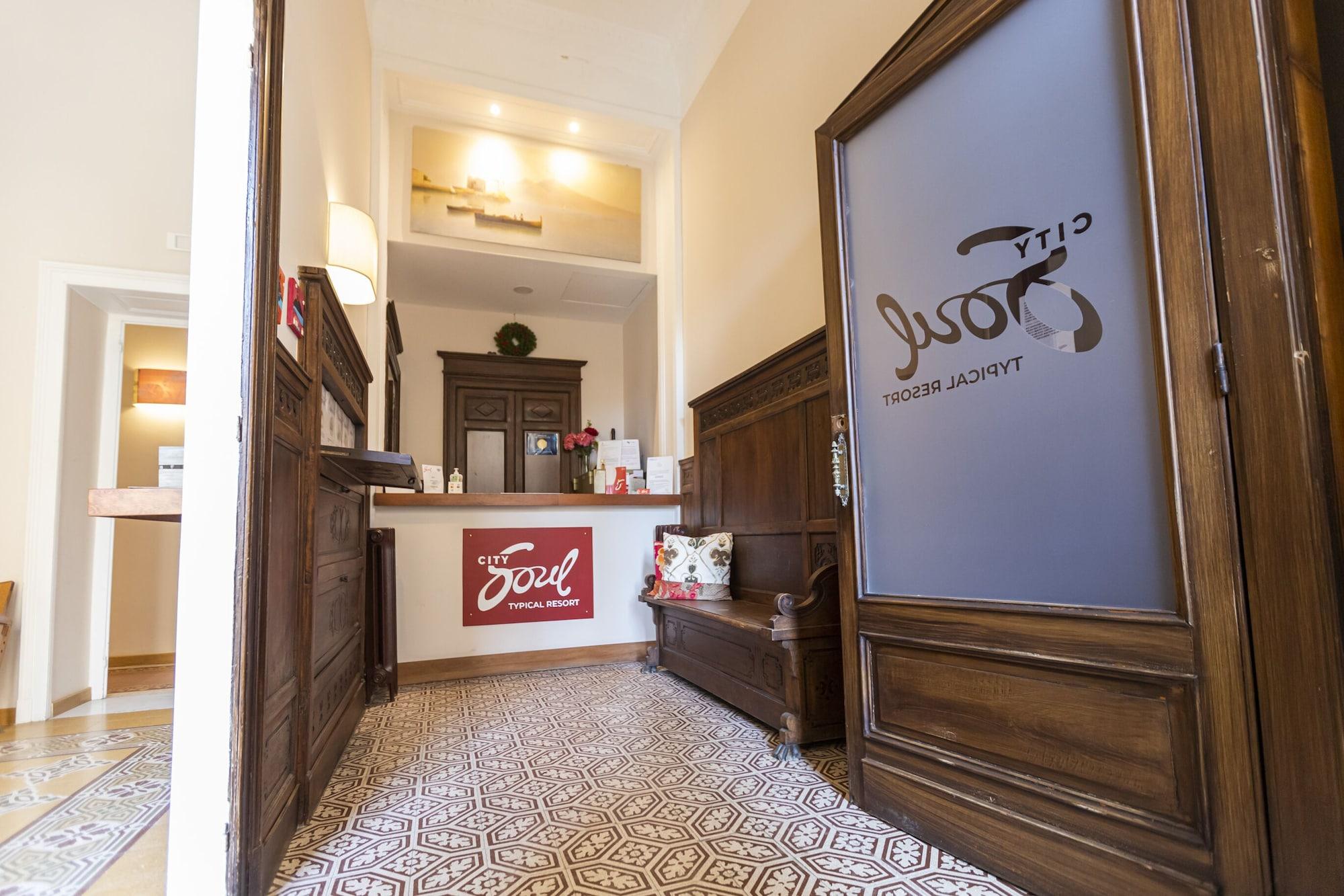 Vista Lobby B&B City Soul Napoli