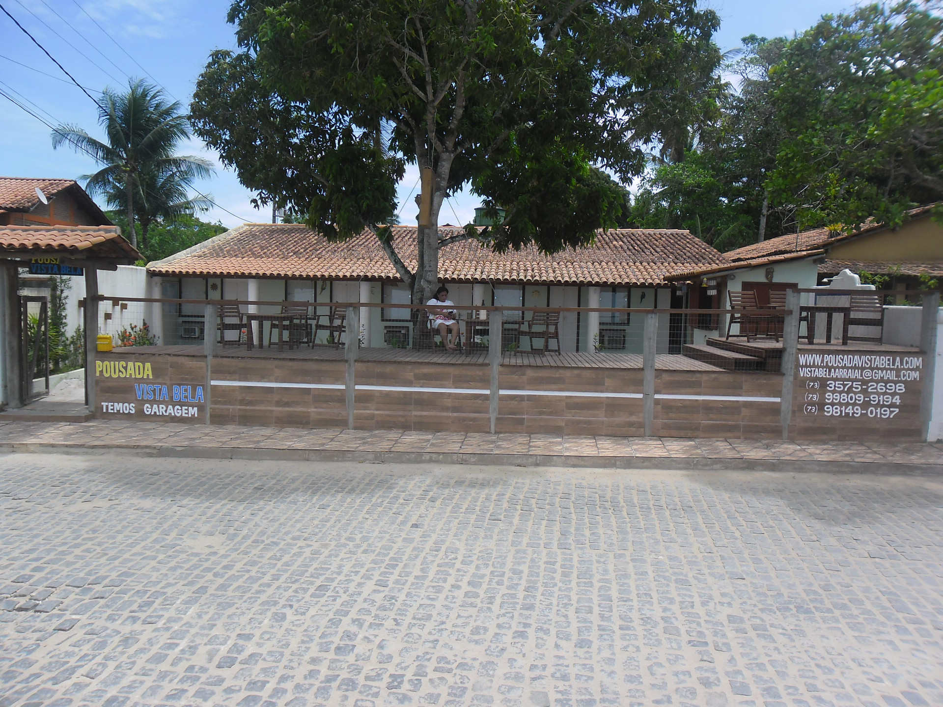 Vista Exterior Pousada Vista Bela