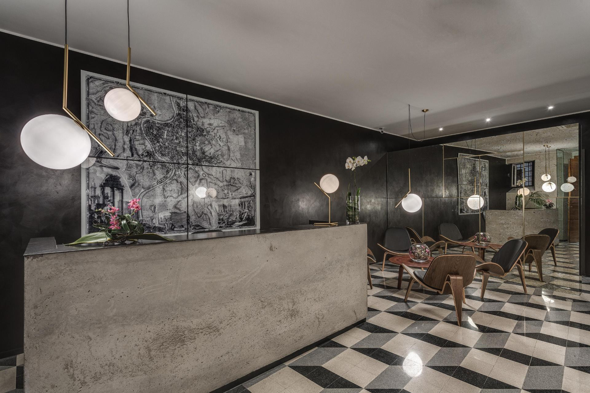 Vista Lobby Navona Theatre Hotel