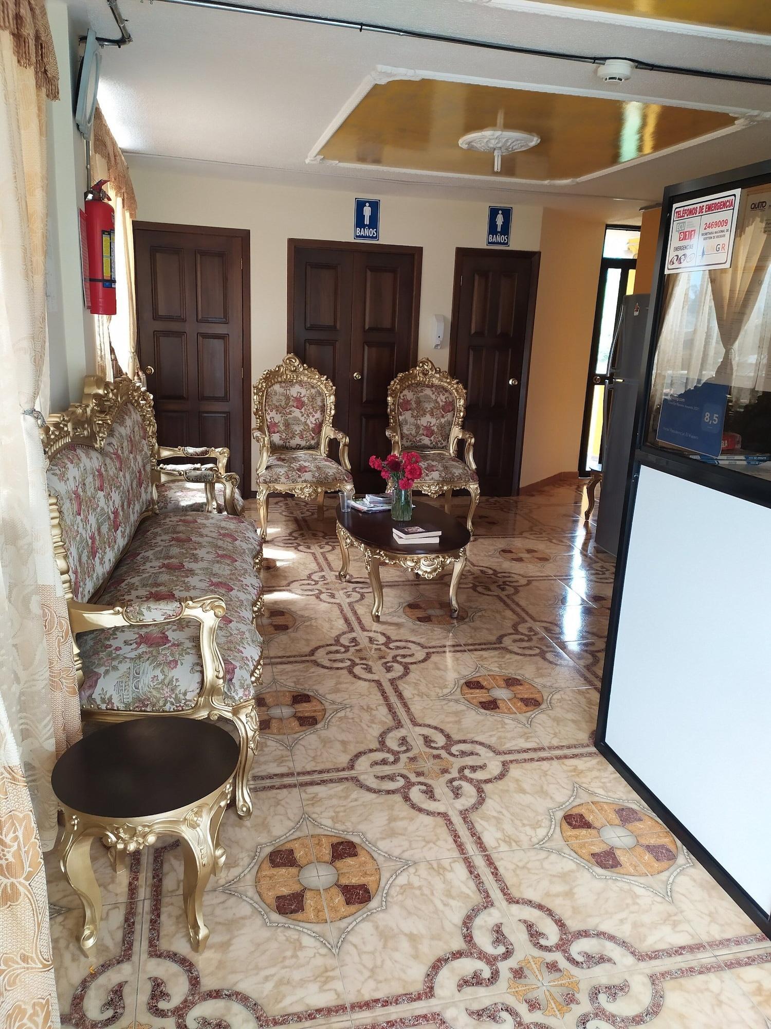 Vista Lobby Hotel Residencial El Viajero