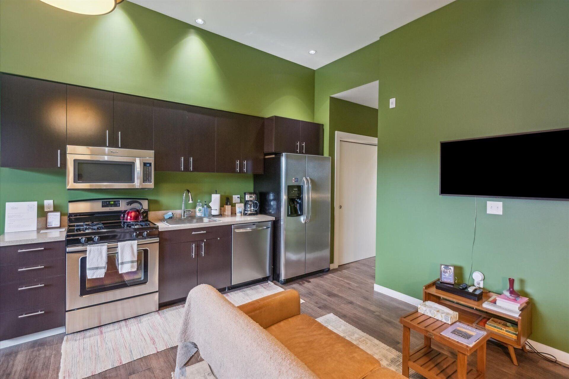 Equipamiento de Habitación Violet Suites PDX