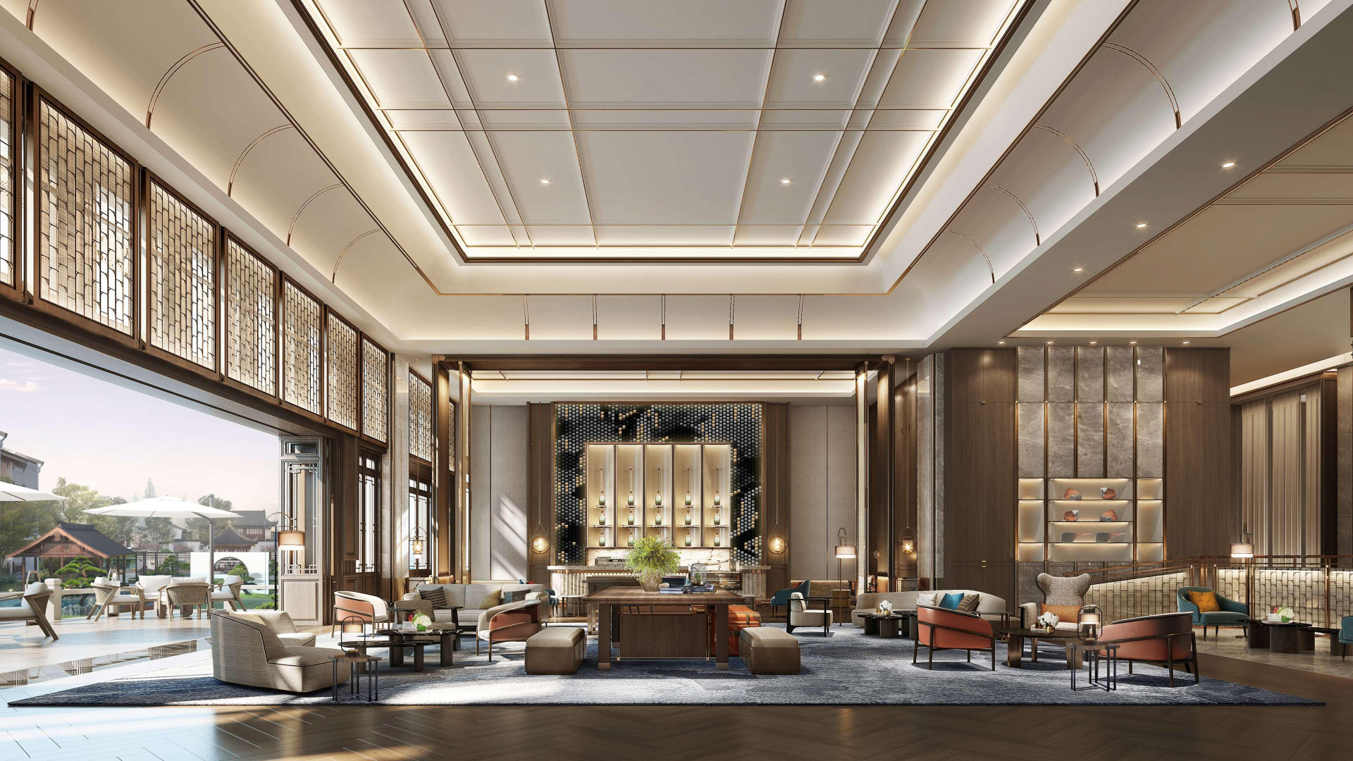 Vista Lobby Doubletree By Hilton Yancheng Dayangwan