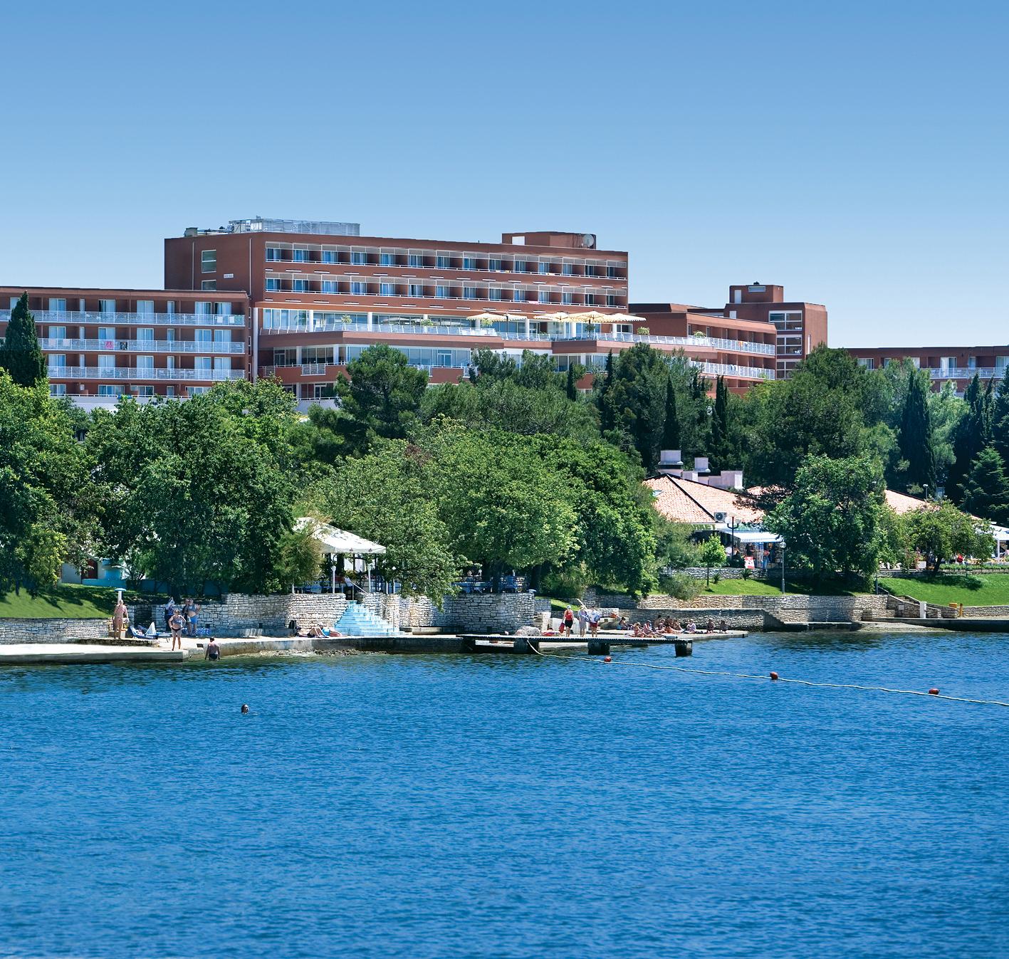 Vista Exterior Hotel Albatros Plava Laguna