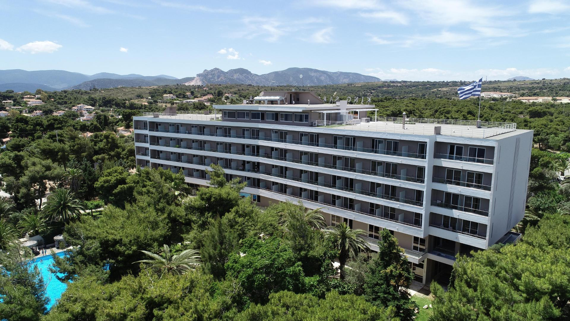 Vista Exterior Hotel King Saron Club Marmara