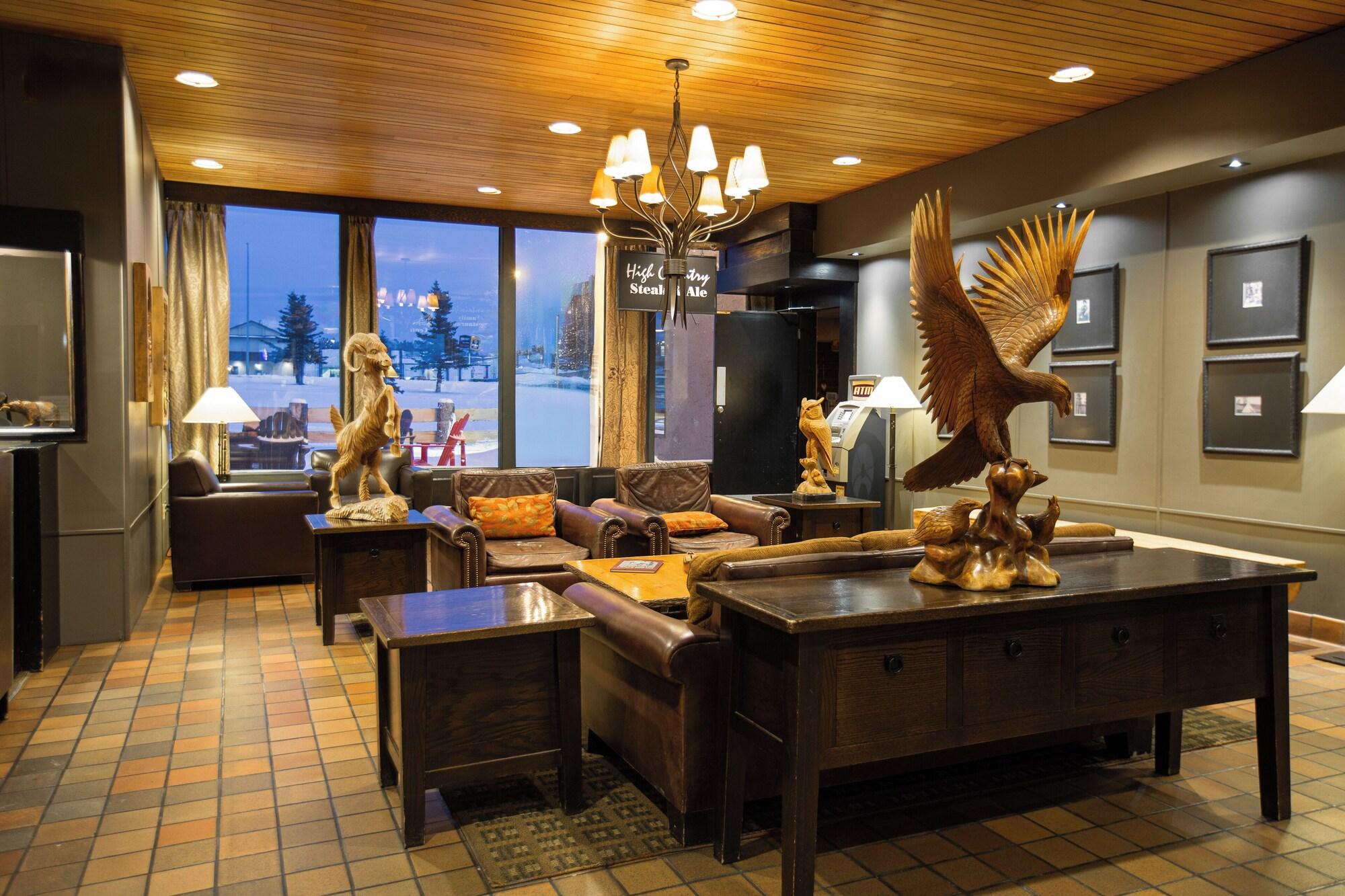 Vista Lobby Grande Cache Hotel