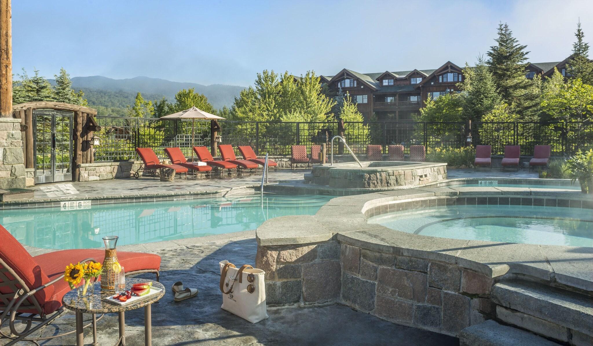 Vista Piscina The Whiteface Lodge