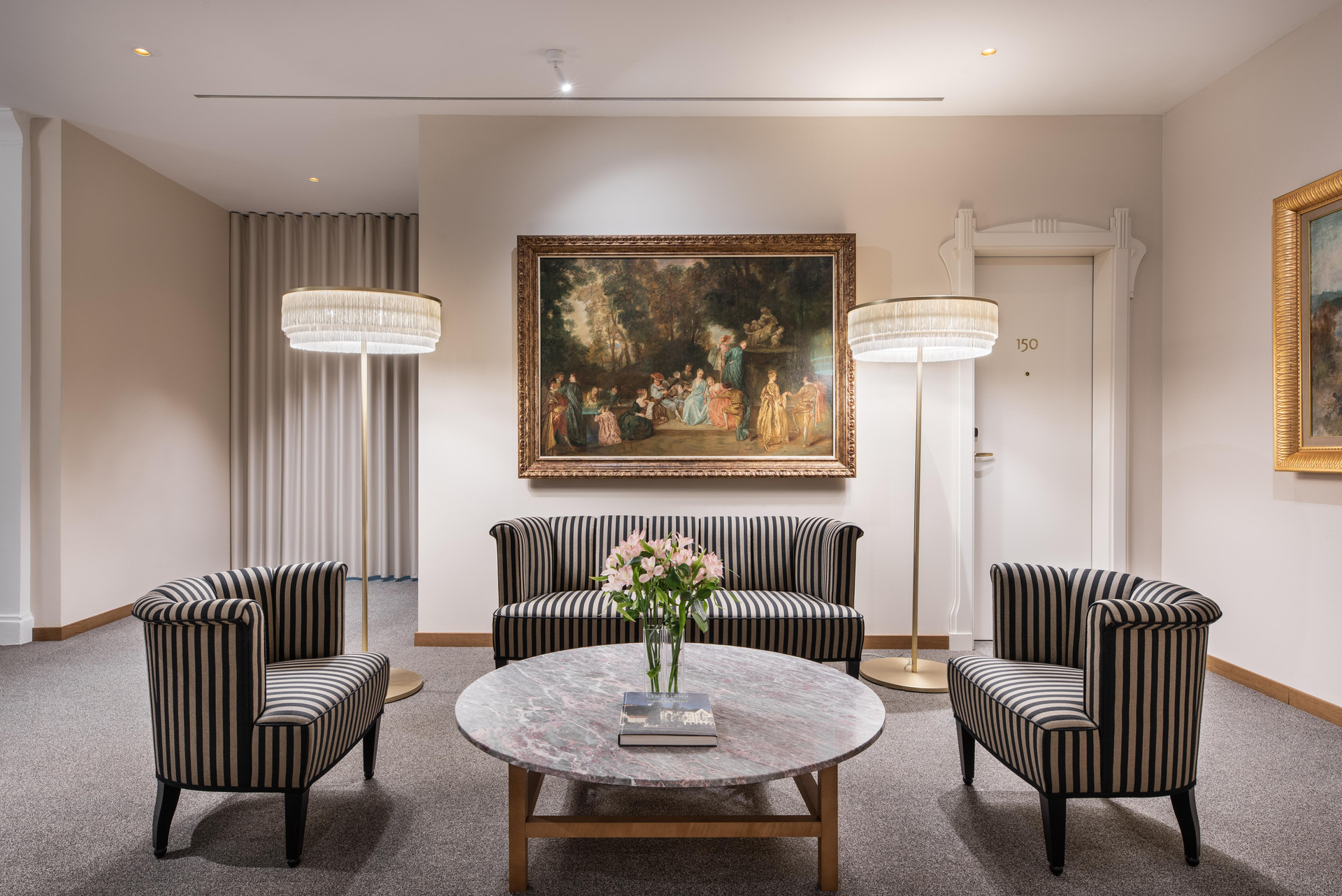 Vista Lobby Grand Hotel Union Eurostars