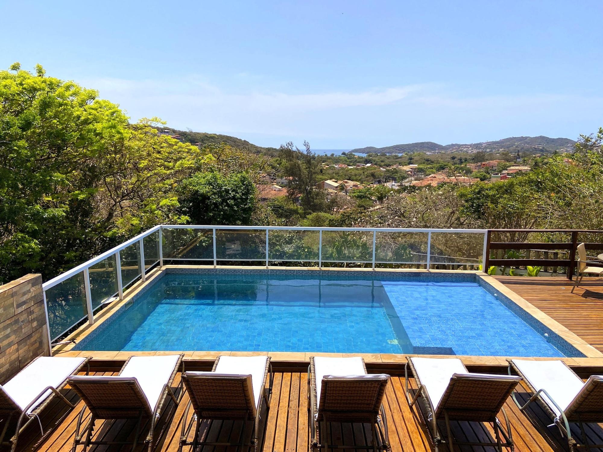 Vista Piscina Villa Casablanca