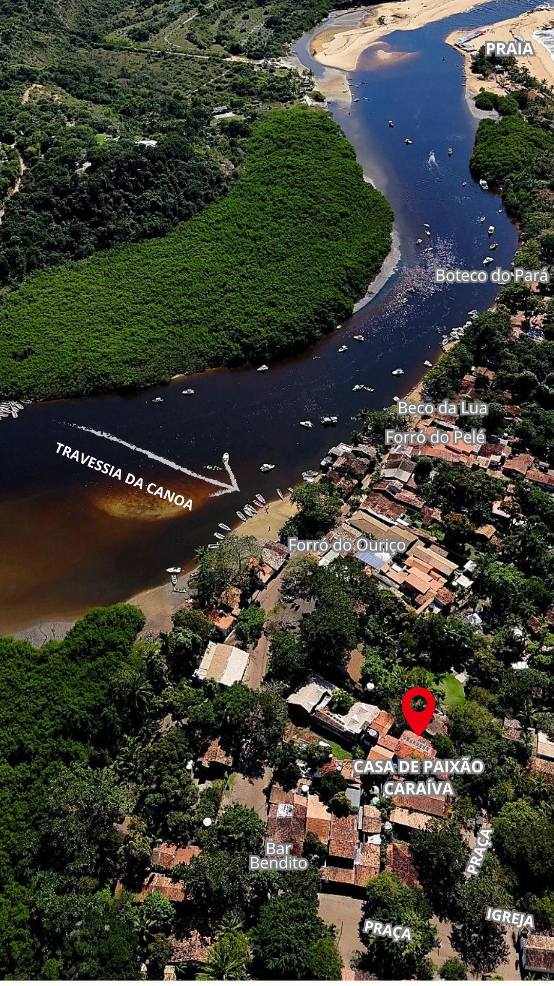 Estacionamiento Casa de Paixão Caraíva