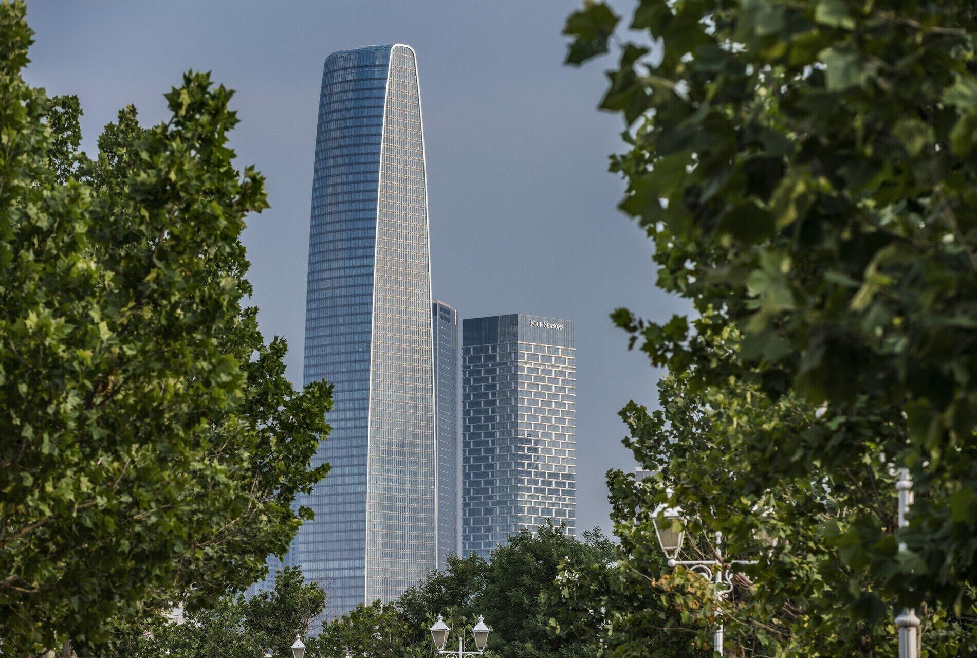 Vista Exterior Four Seasons Hotel Tianjin