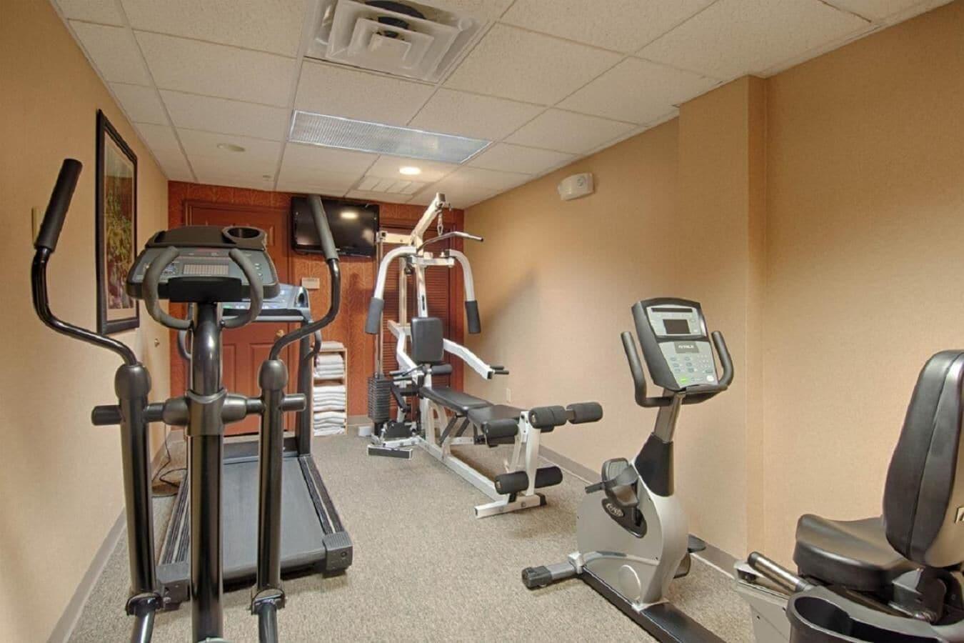 Gimnasio Bearskin Lodge on the River