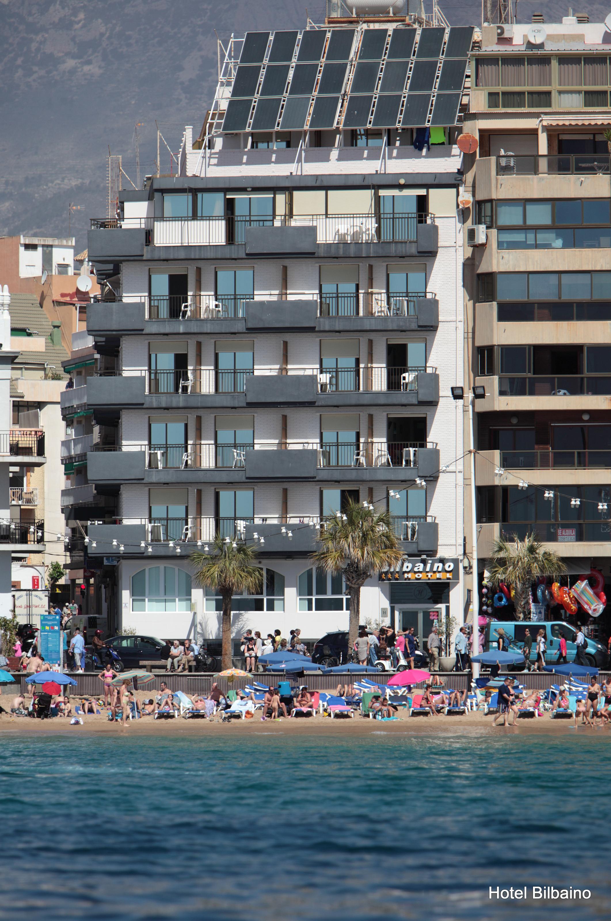 Vista Exterior Hotel Bilbaino