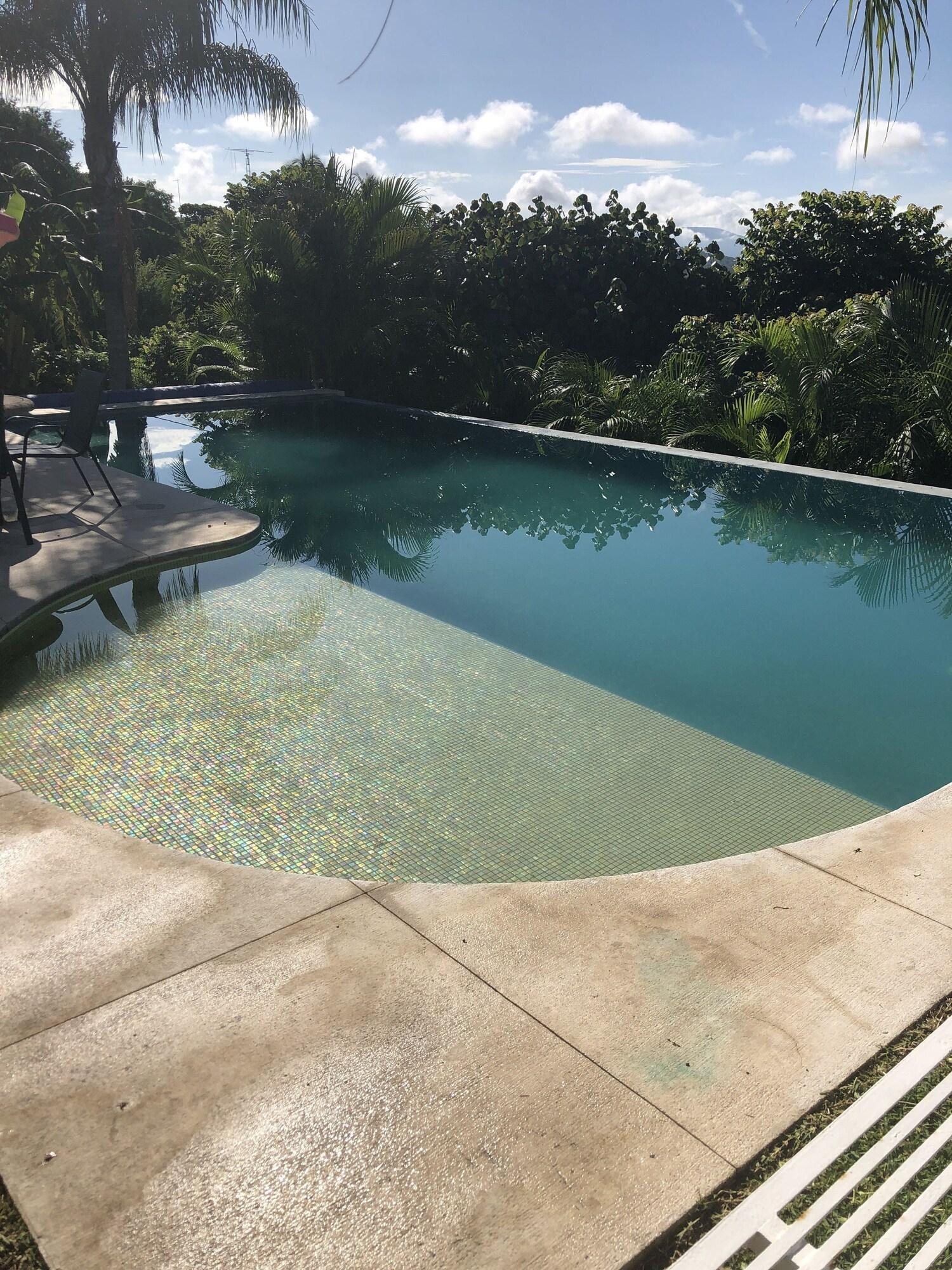 Vista da piscina Casa blanca