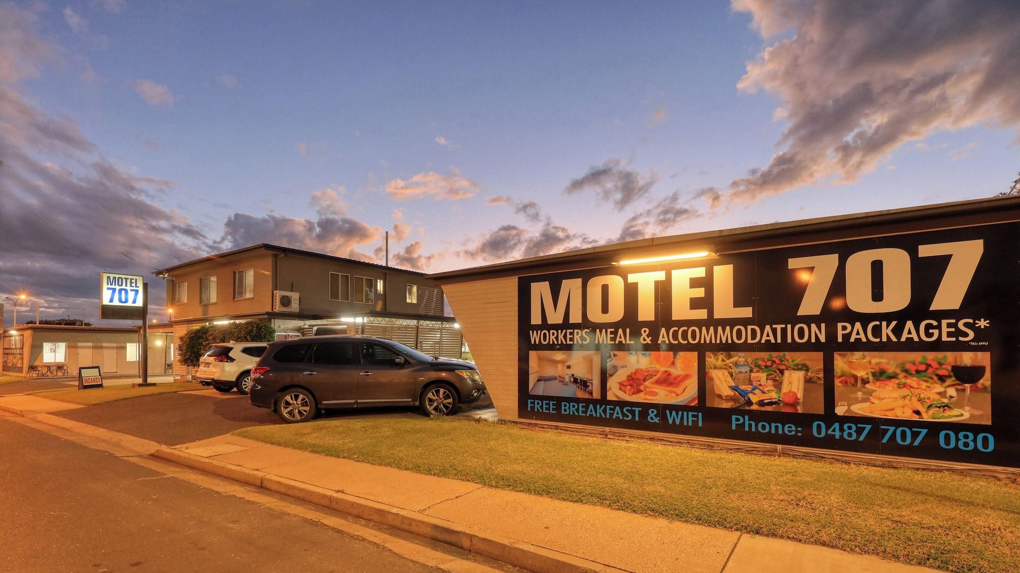 Vista Exterior Motel 707