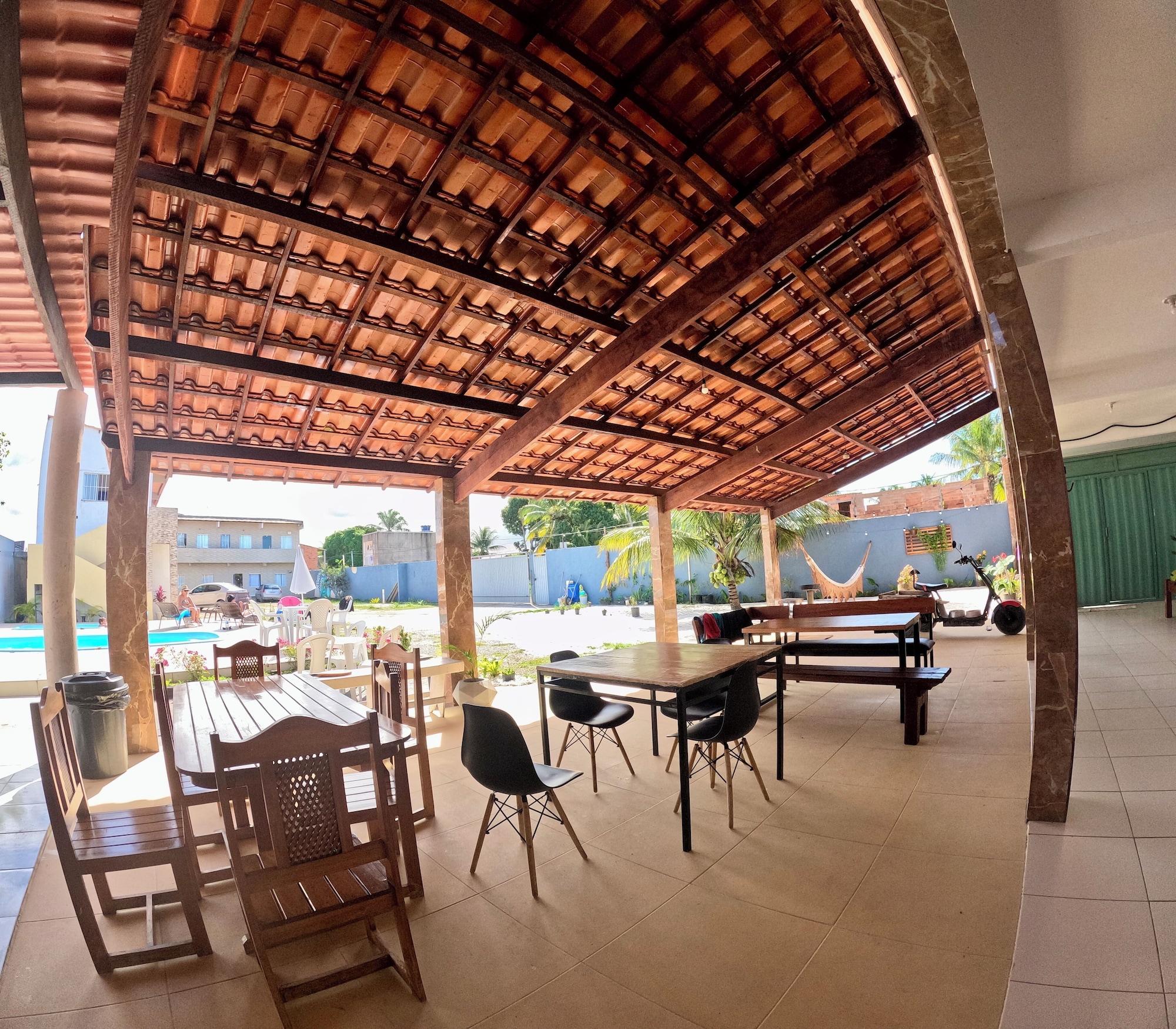 Vista Lobby Pousada Costa do Sol Coroa Vermelha