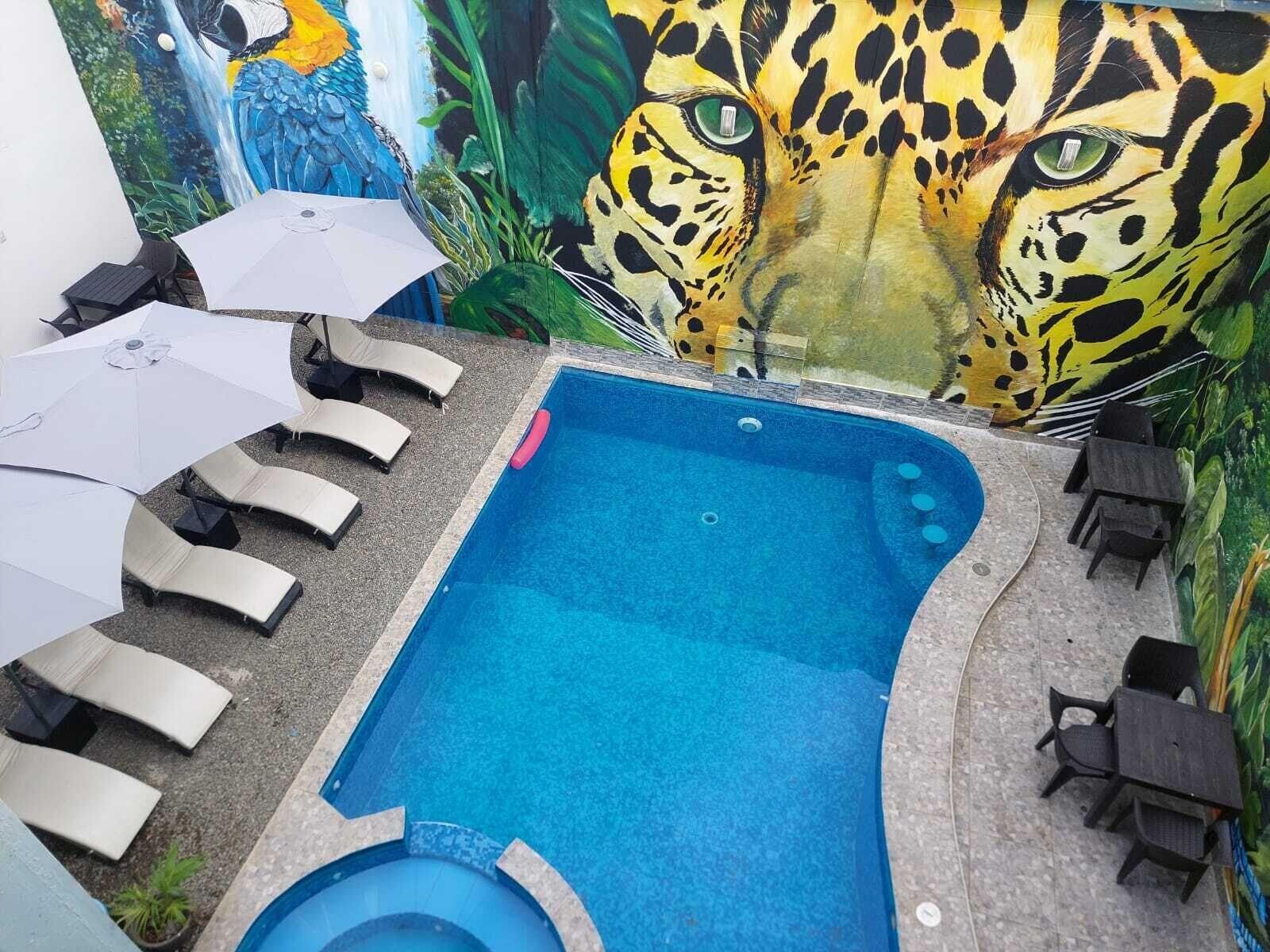 Vista Piscina HOTEL COSTA AZUL