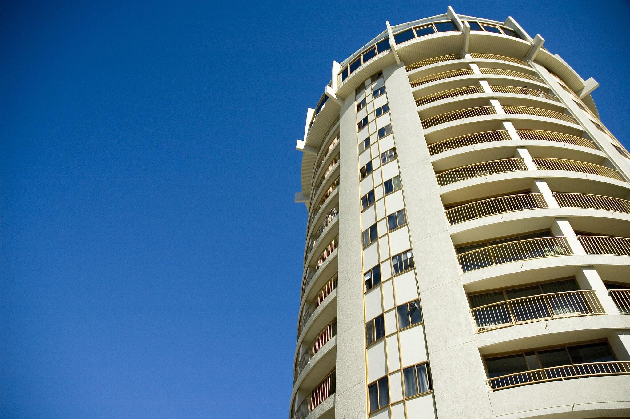 Vista Exterior Atlantic Tower Motor Inn